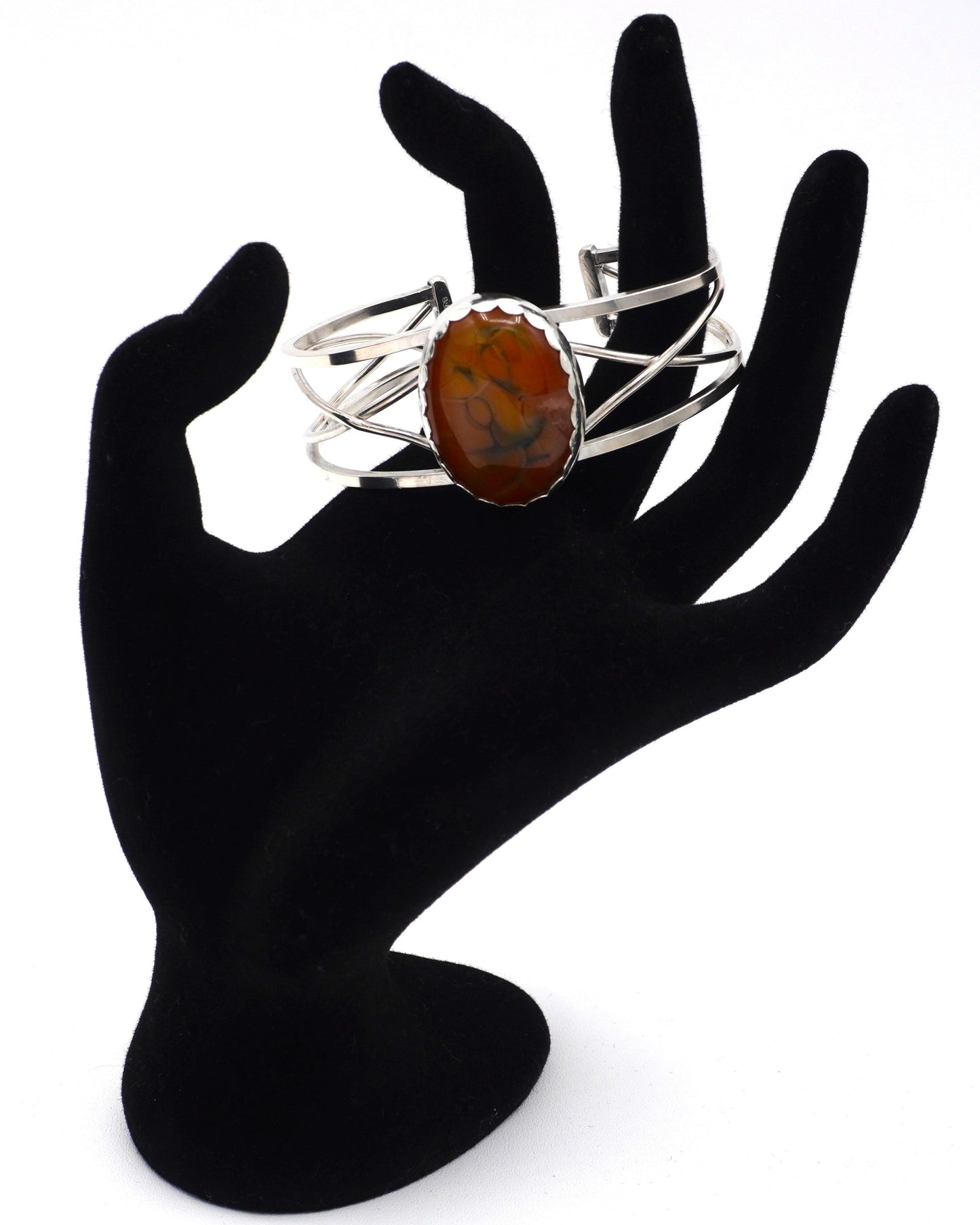 Dragon Vein Agate Bracelet