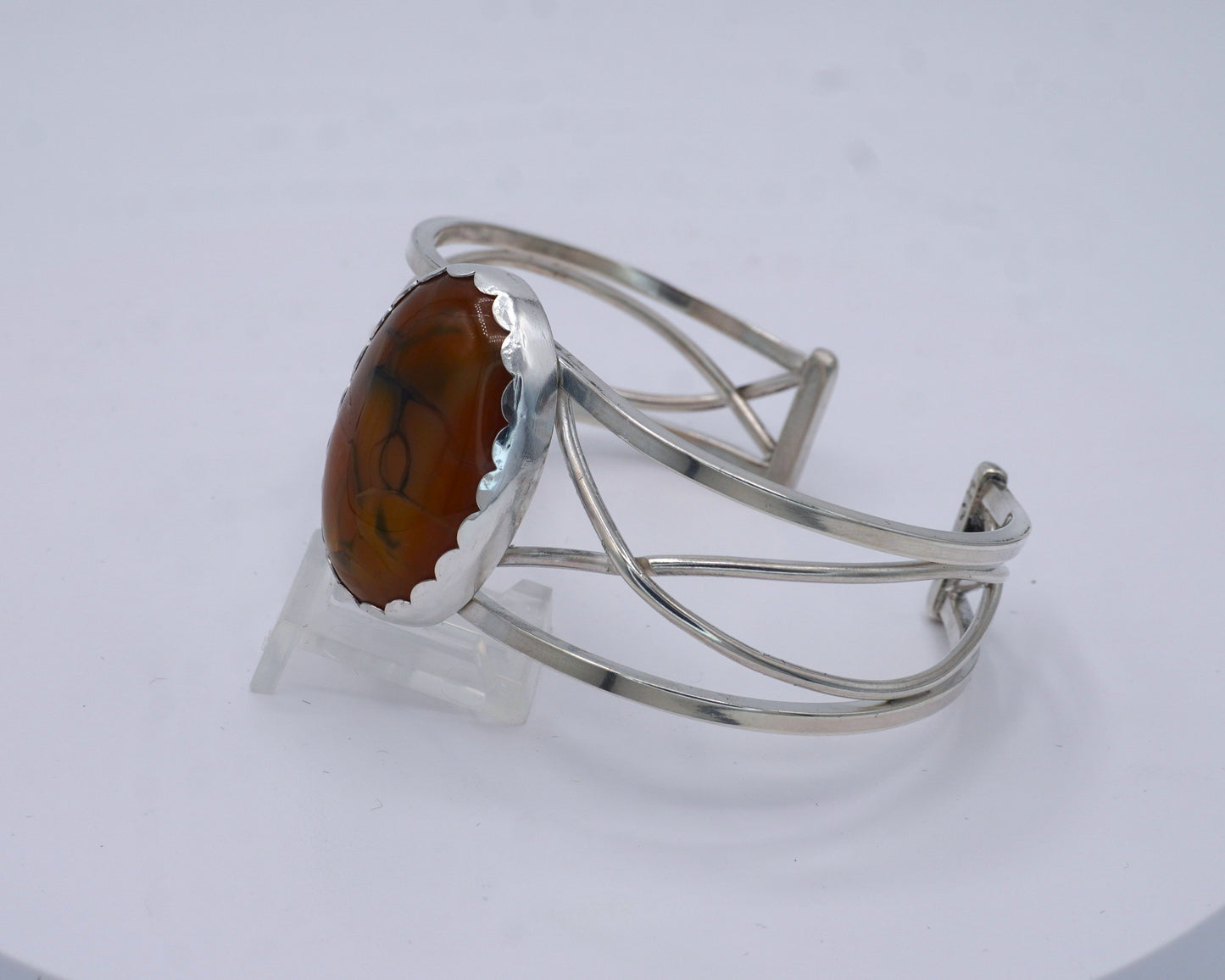 Dragon Vein Agate Bracelet