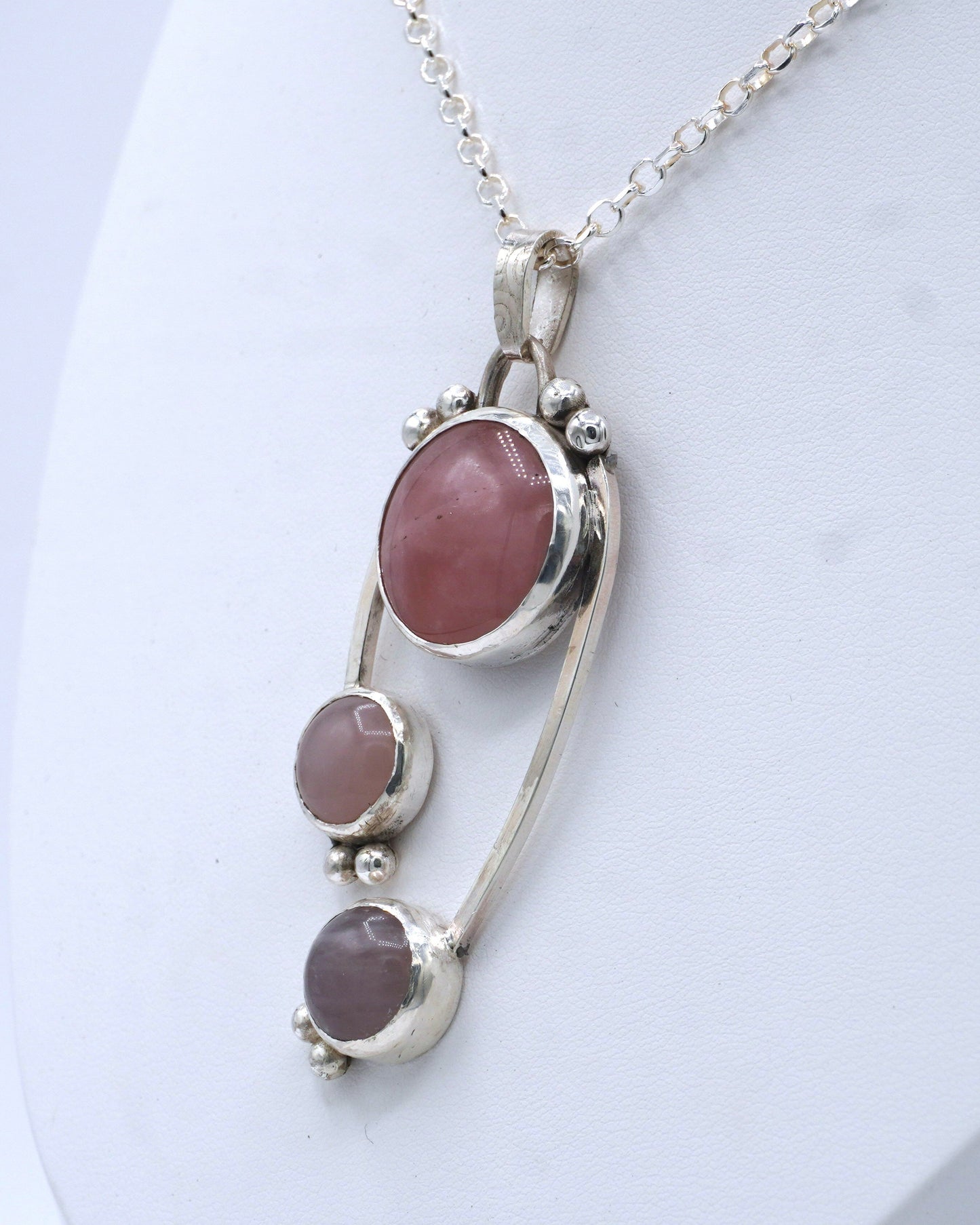 Rose Quartz Variations Pendant