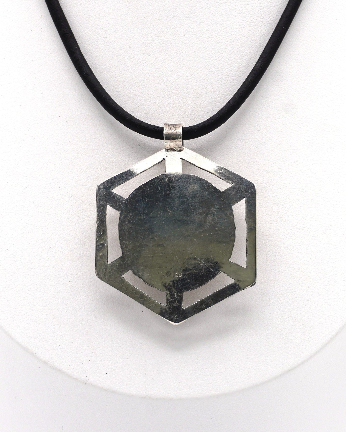 Variscite Hexagon Pendant