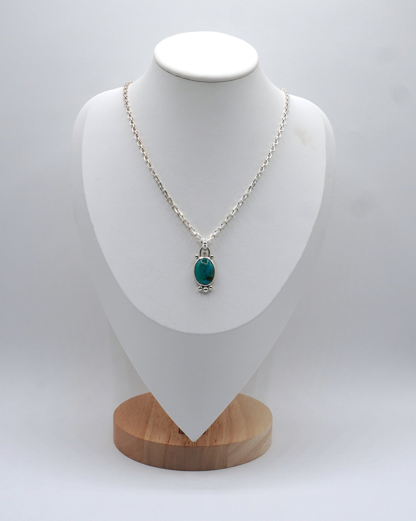 Turquoise Oval Pendant