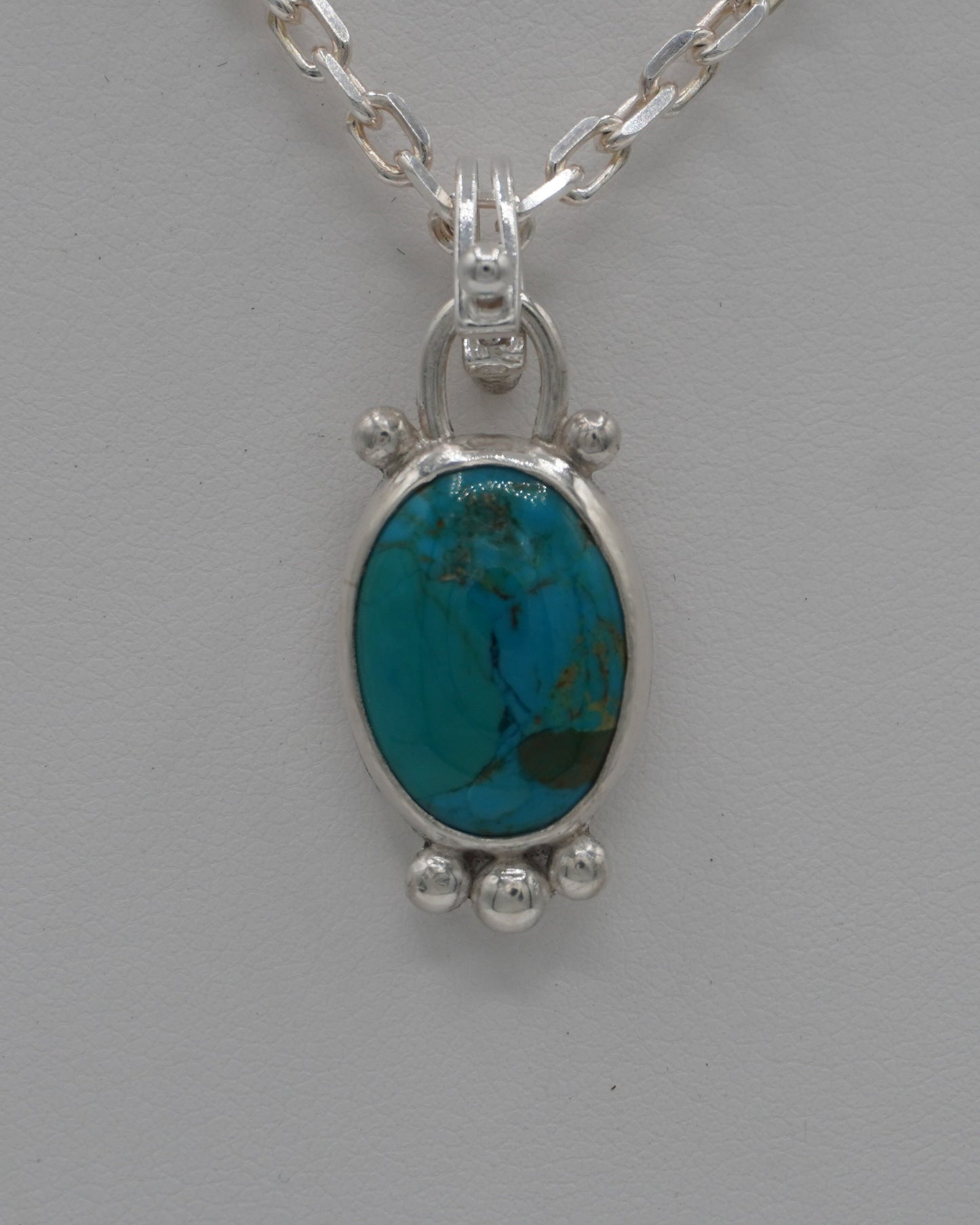 Turquoise Oval Pendant