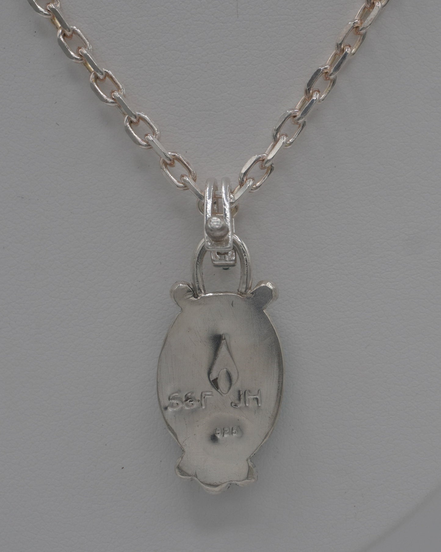 Turquoise Oval Pendant