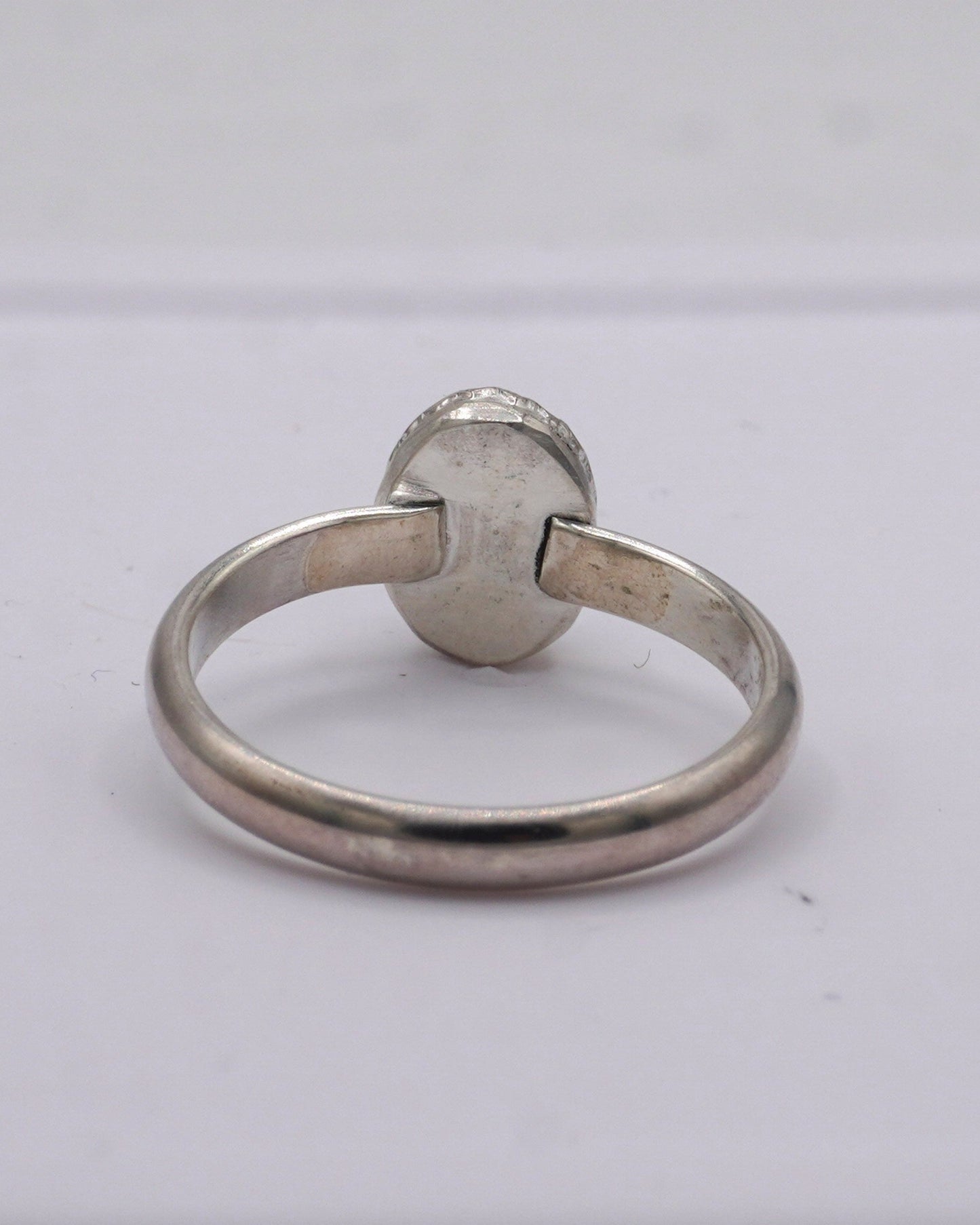 Chrysocolla Solitaire Ring