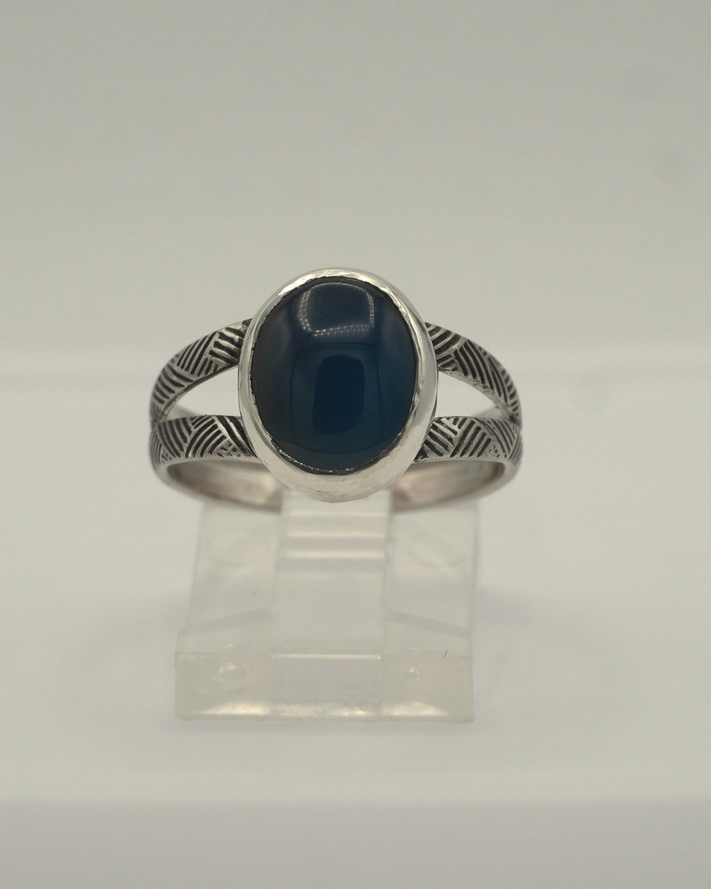 Blue Chalcedony Ring