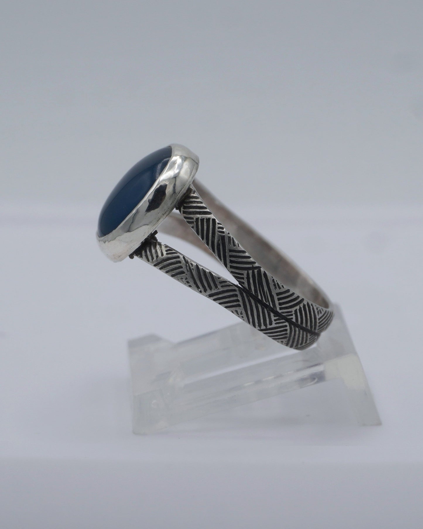 Blue Chalcedony Ring