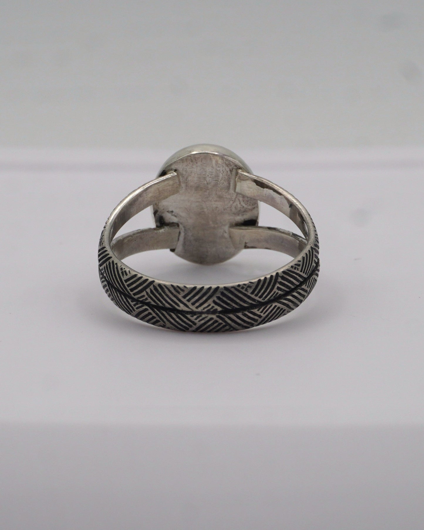 Blue Chalcedony Ring