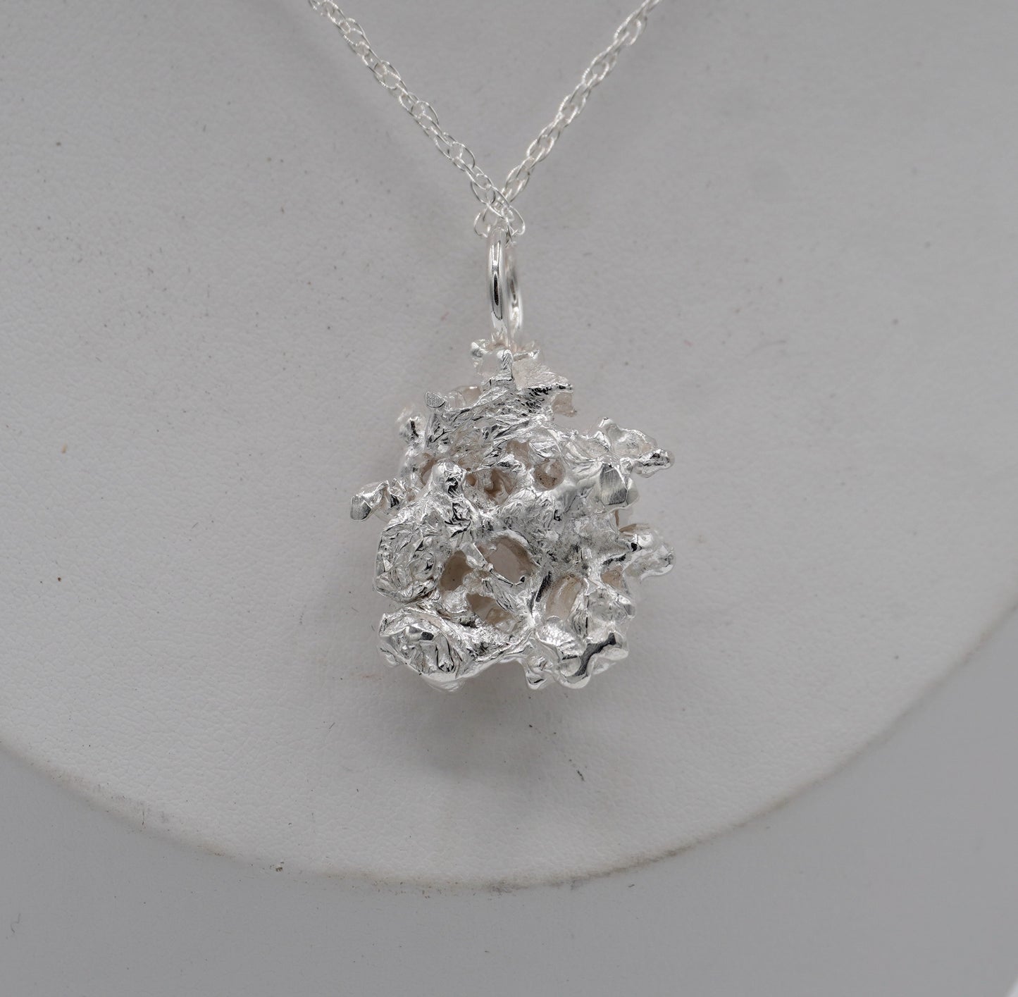 Salt Cast with Pearl Necklace