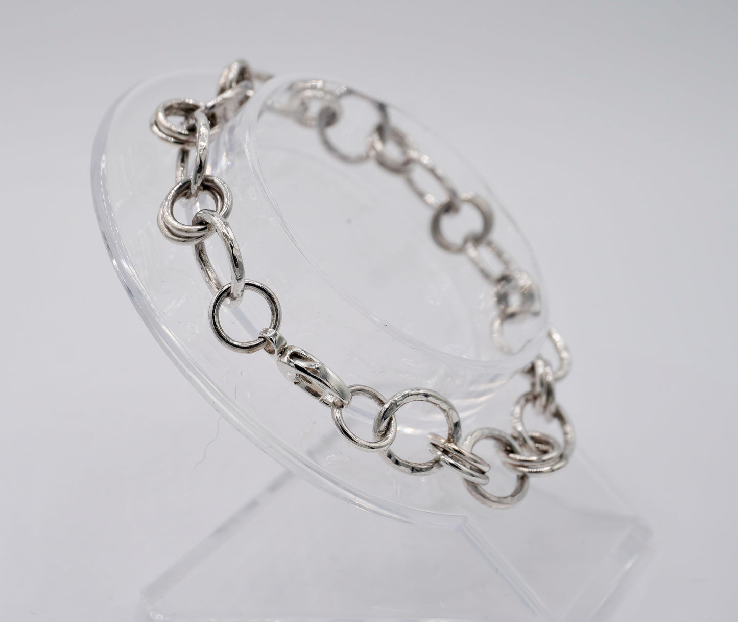 Hand Made Single-Double Chain Link Bracelet