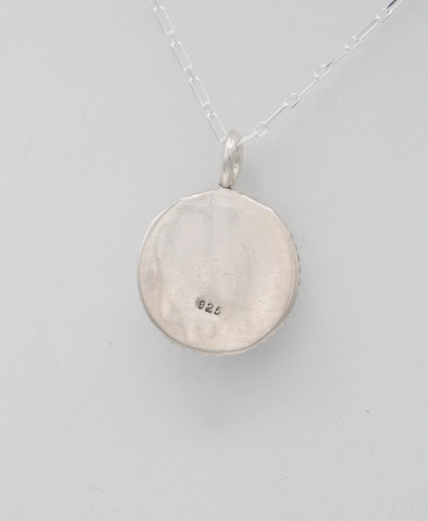 Larimar Round Pendant