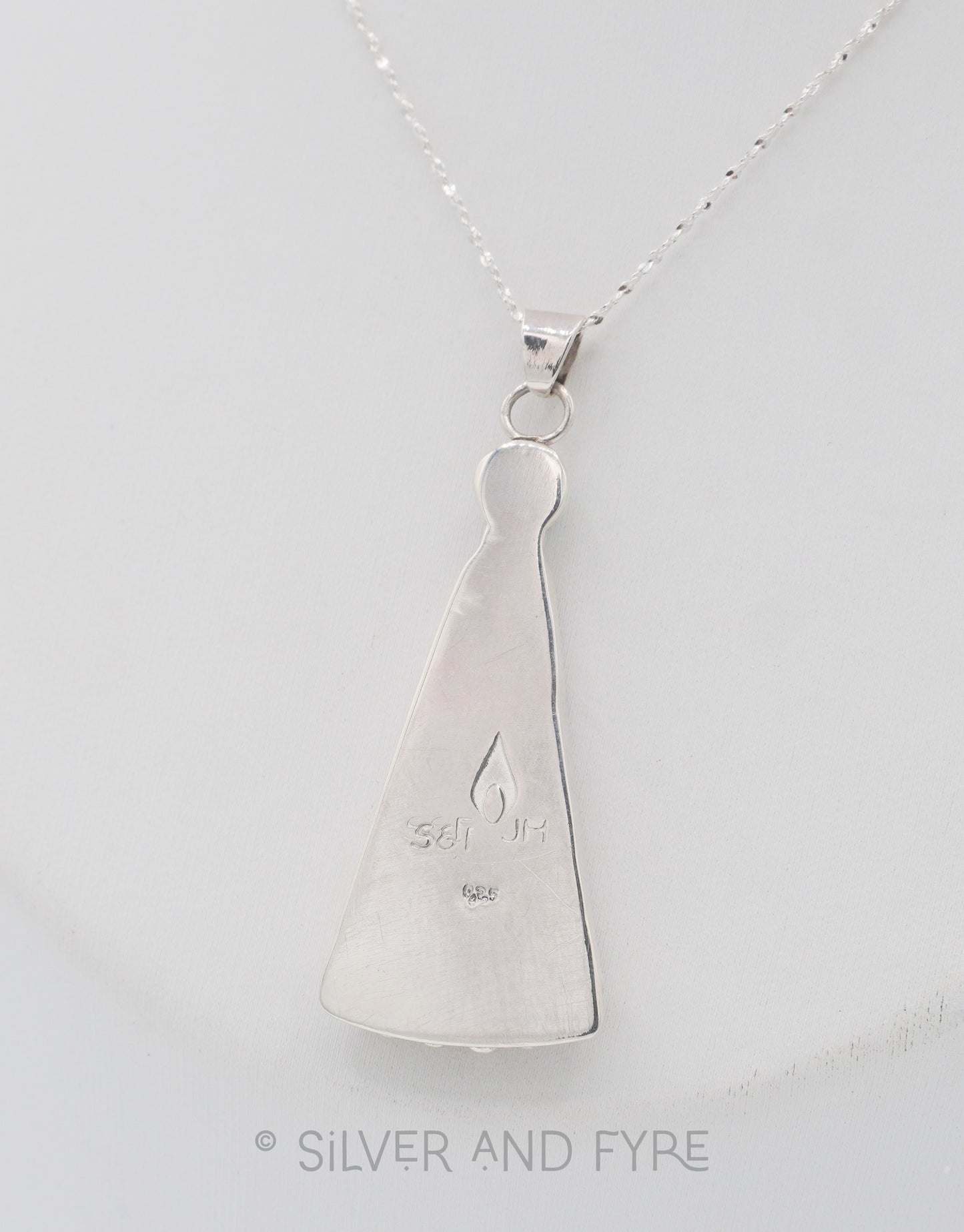 Jasper and Aquamarine Pendant