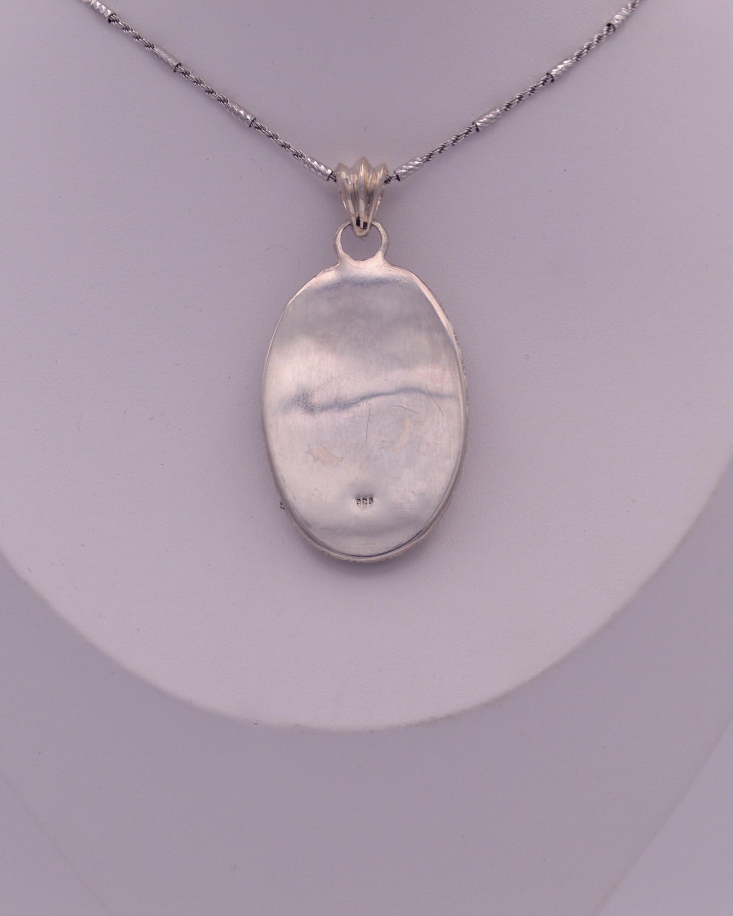 Rhodonite Oval Pendant