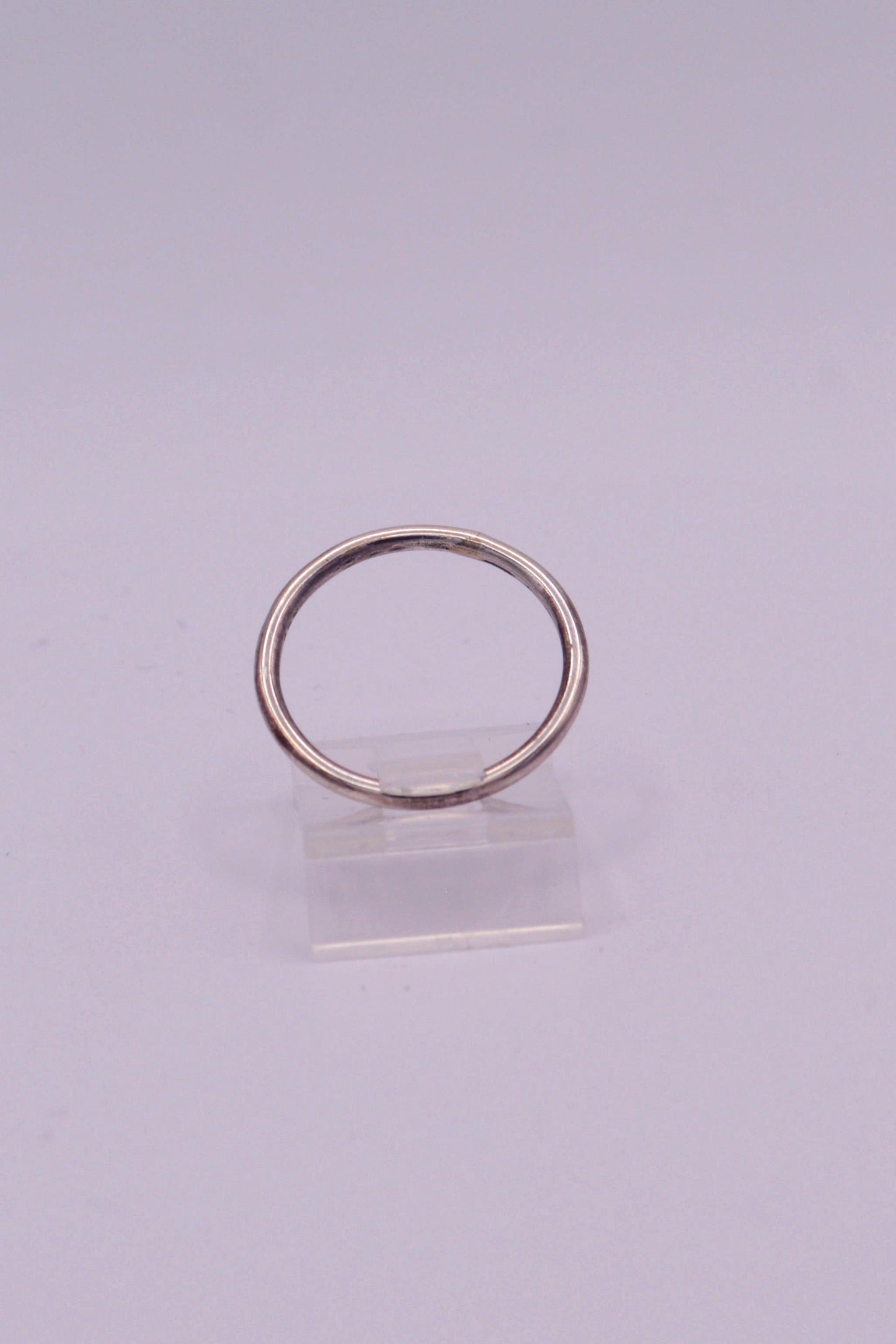 Simple round Stacking Ring