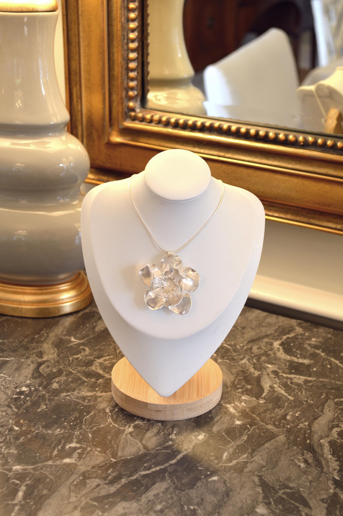Magnolia Blossom Necklace