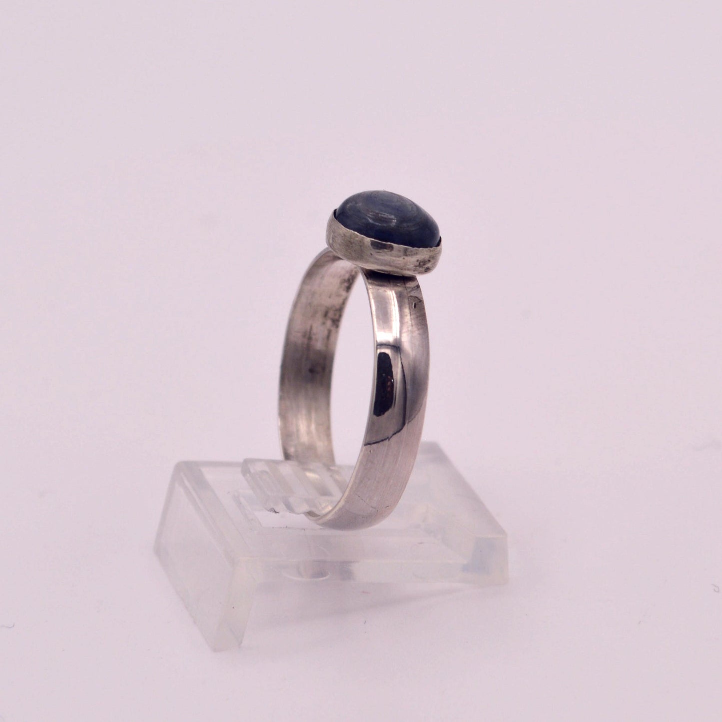 Kyanite Thick Band Ring