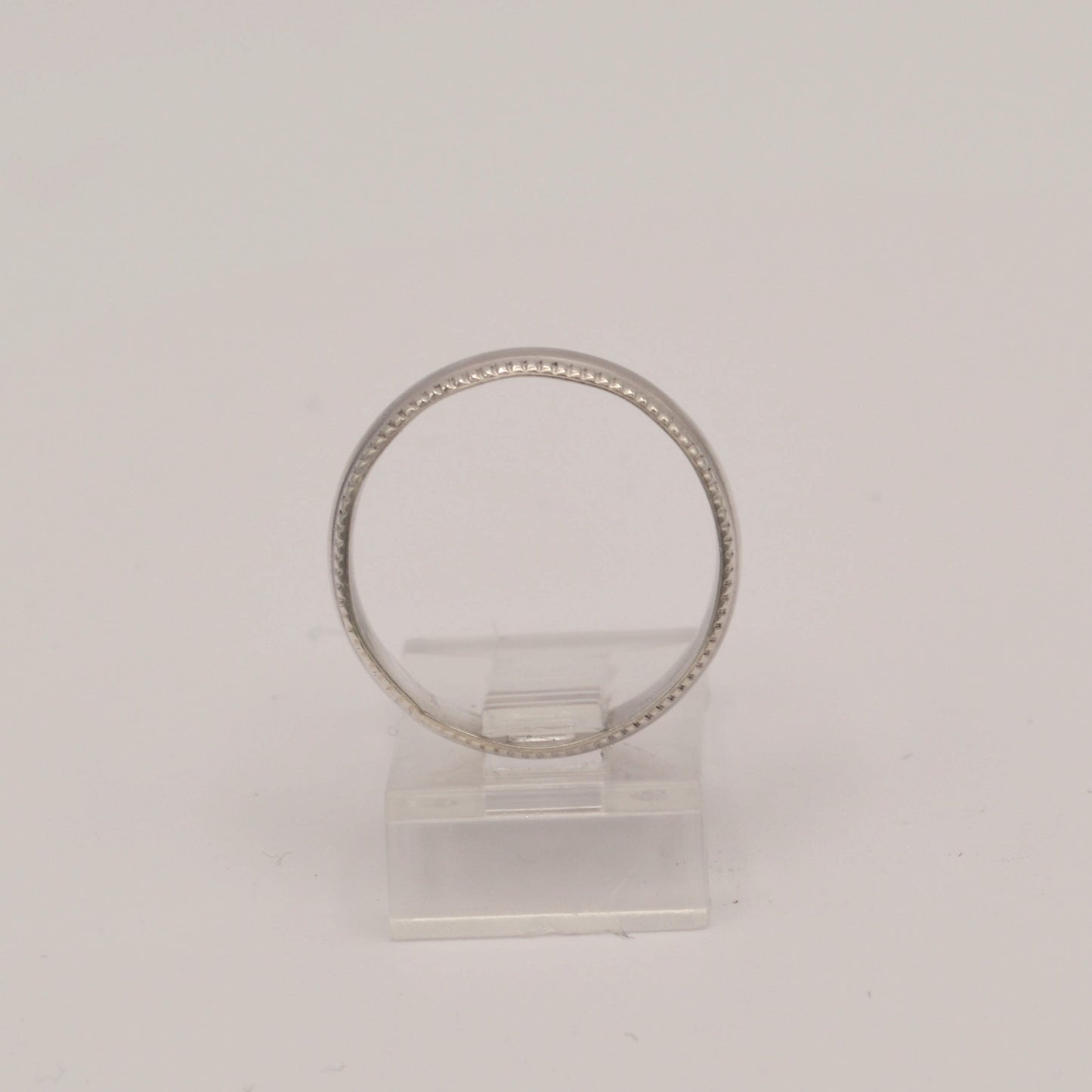 Bead-edge Band Ring