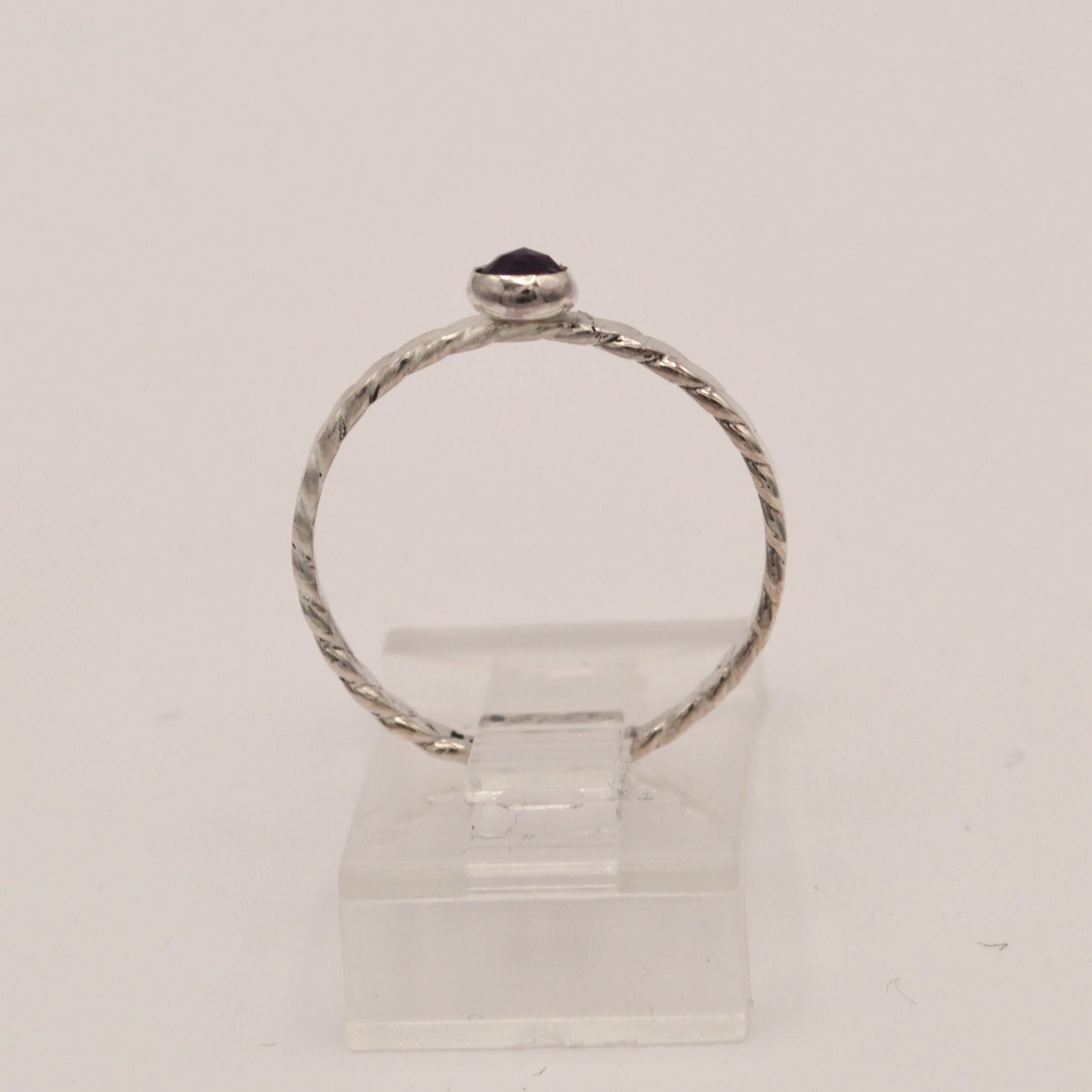 Amethyst Stacking Ring