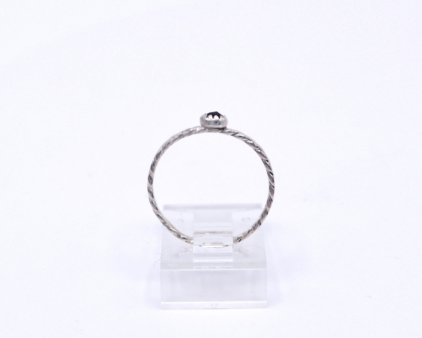 Garnet Stacking Ring