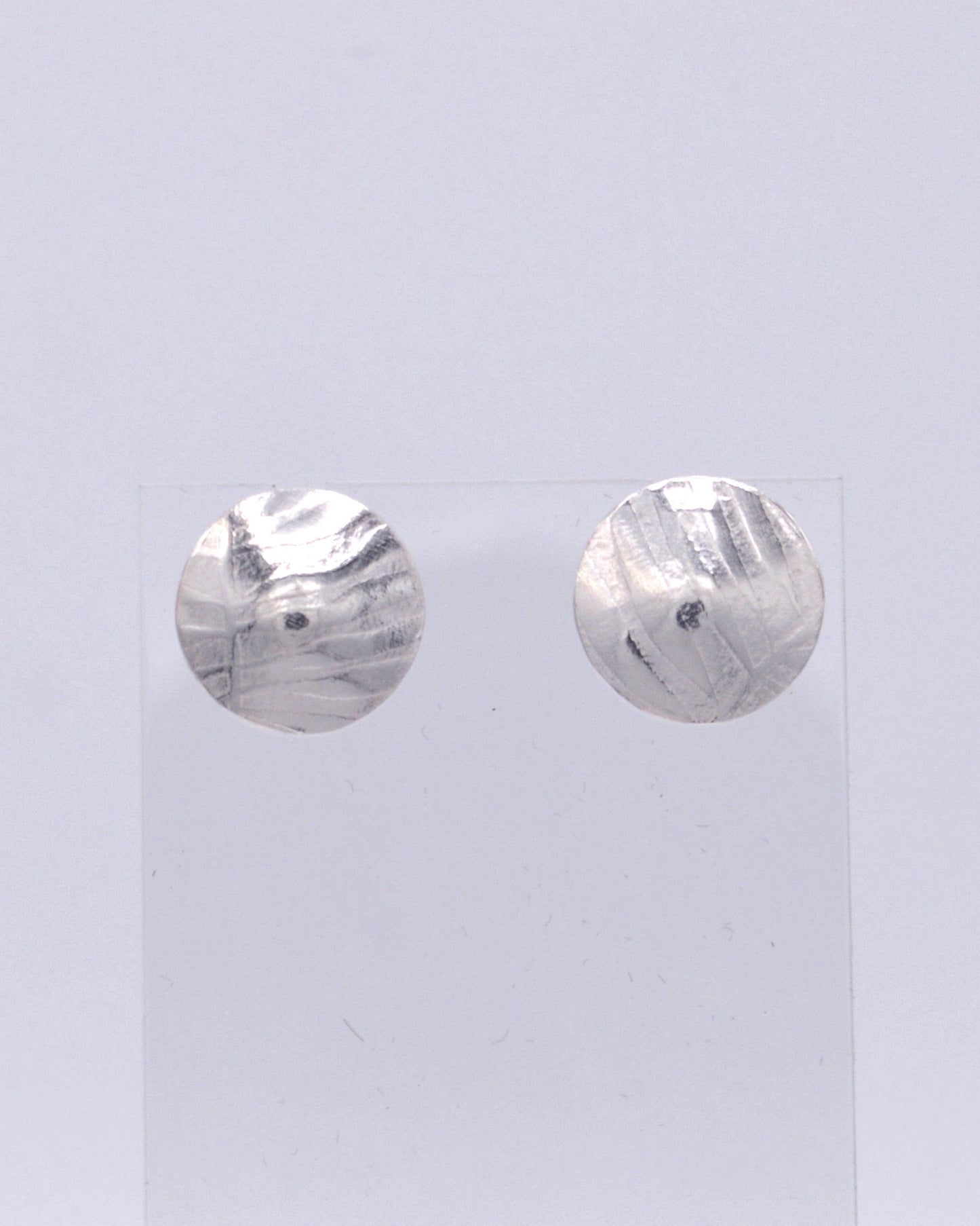 Fern Textured Post Earrings