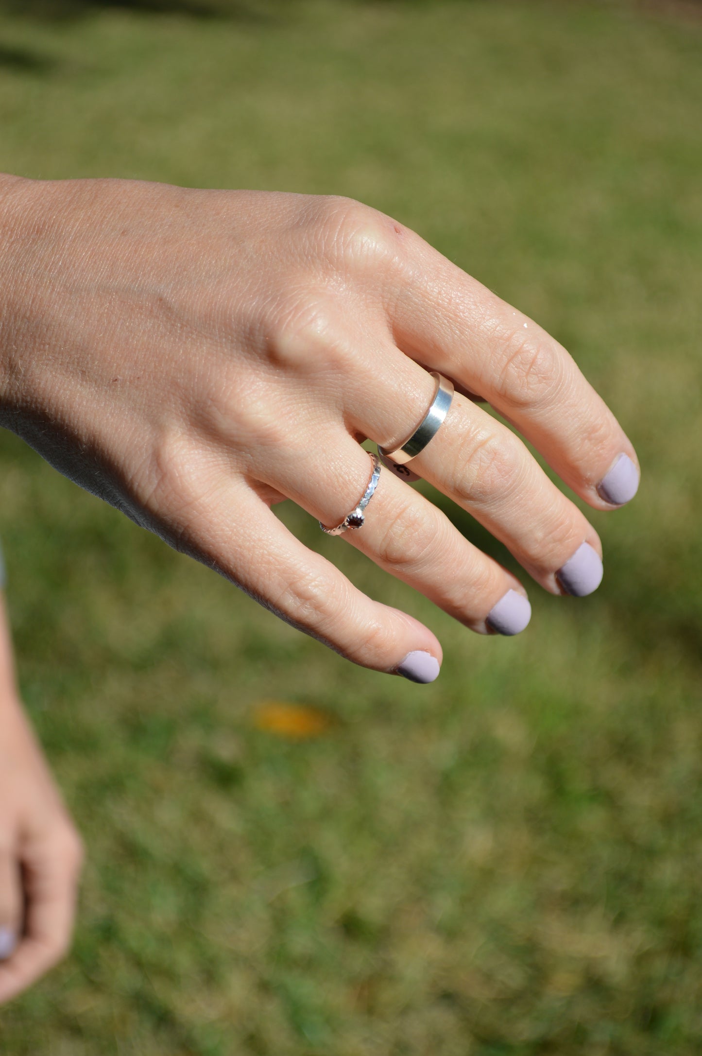 Heavy Flat Ring Band
