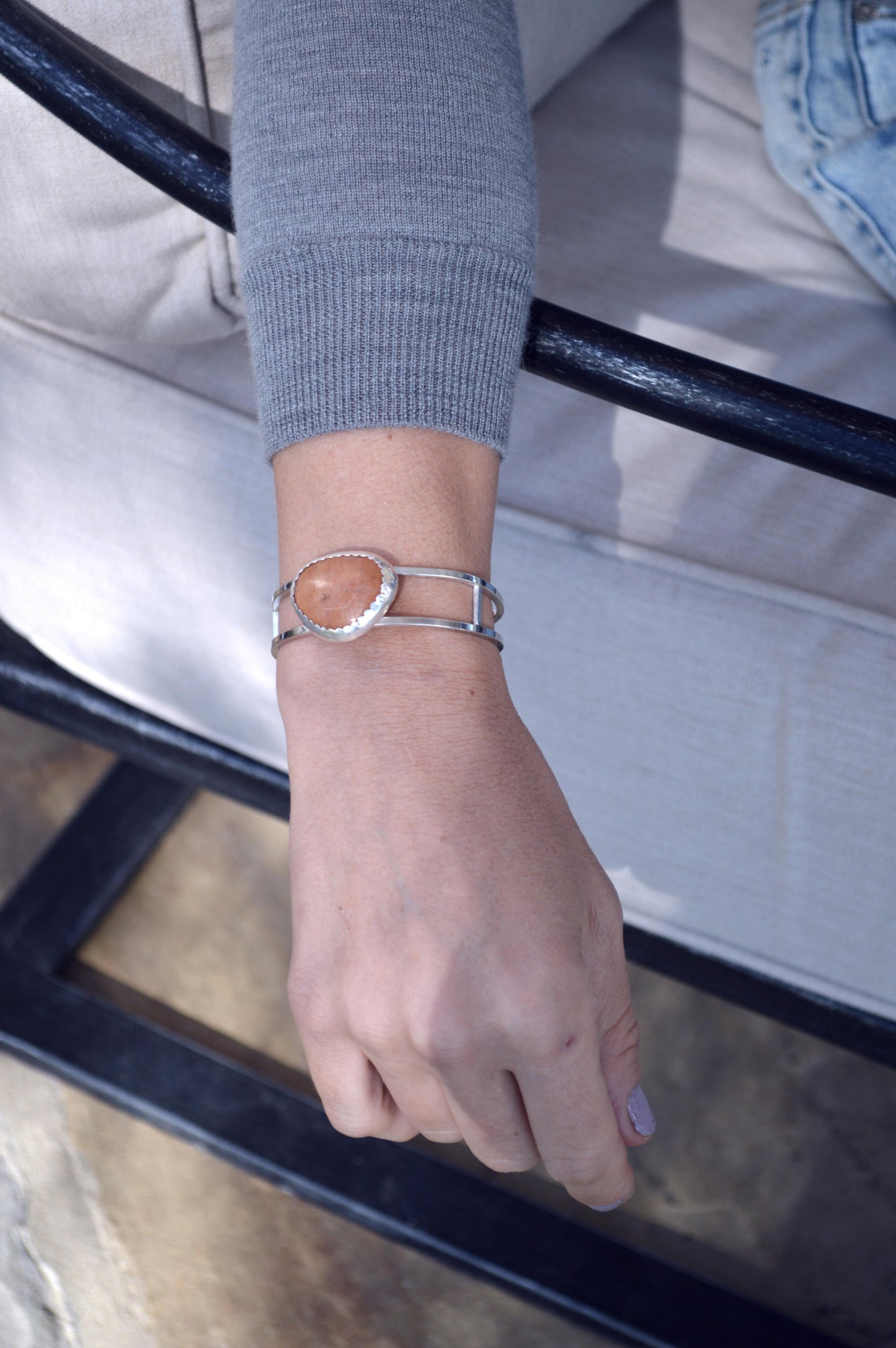 Jasper Cuff Bracelet