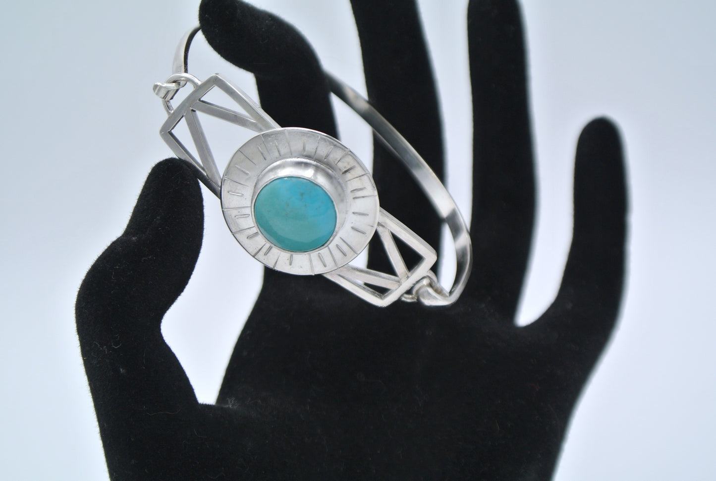 Turquoise Geometric Bracelet