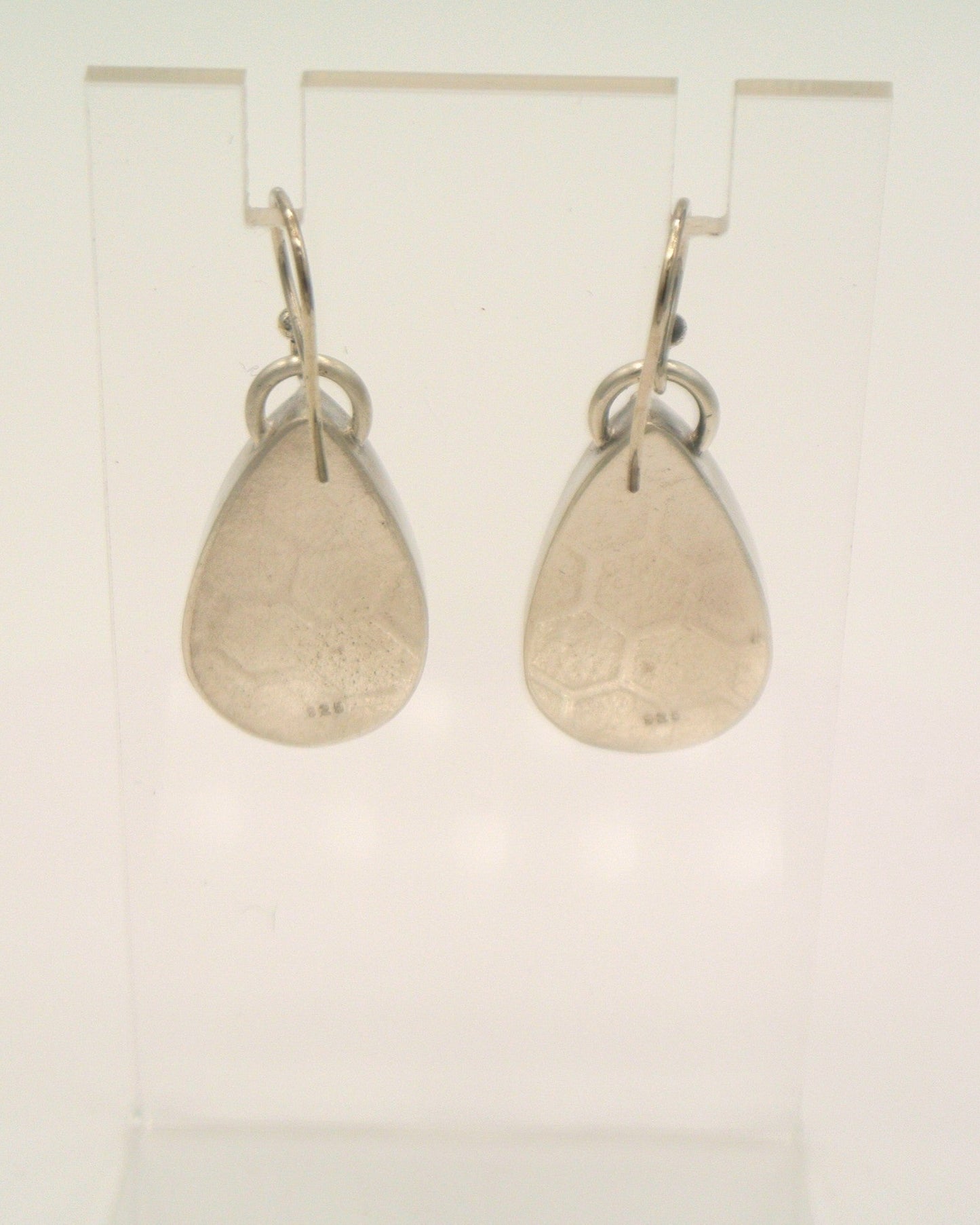 Fossil Agate Dangle Earrings