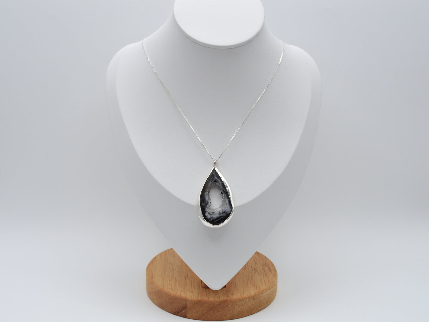 Agate Slice Pendant