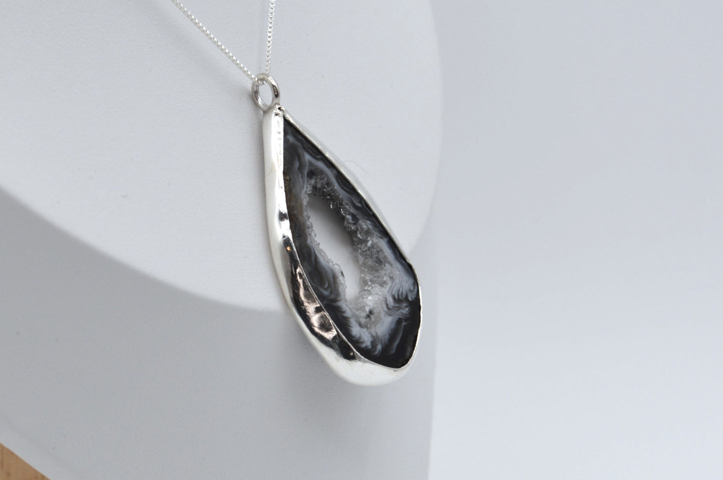 Agate Slice Pendant