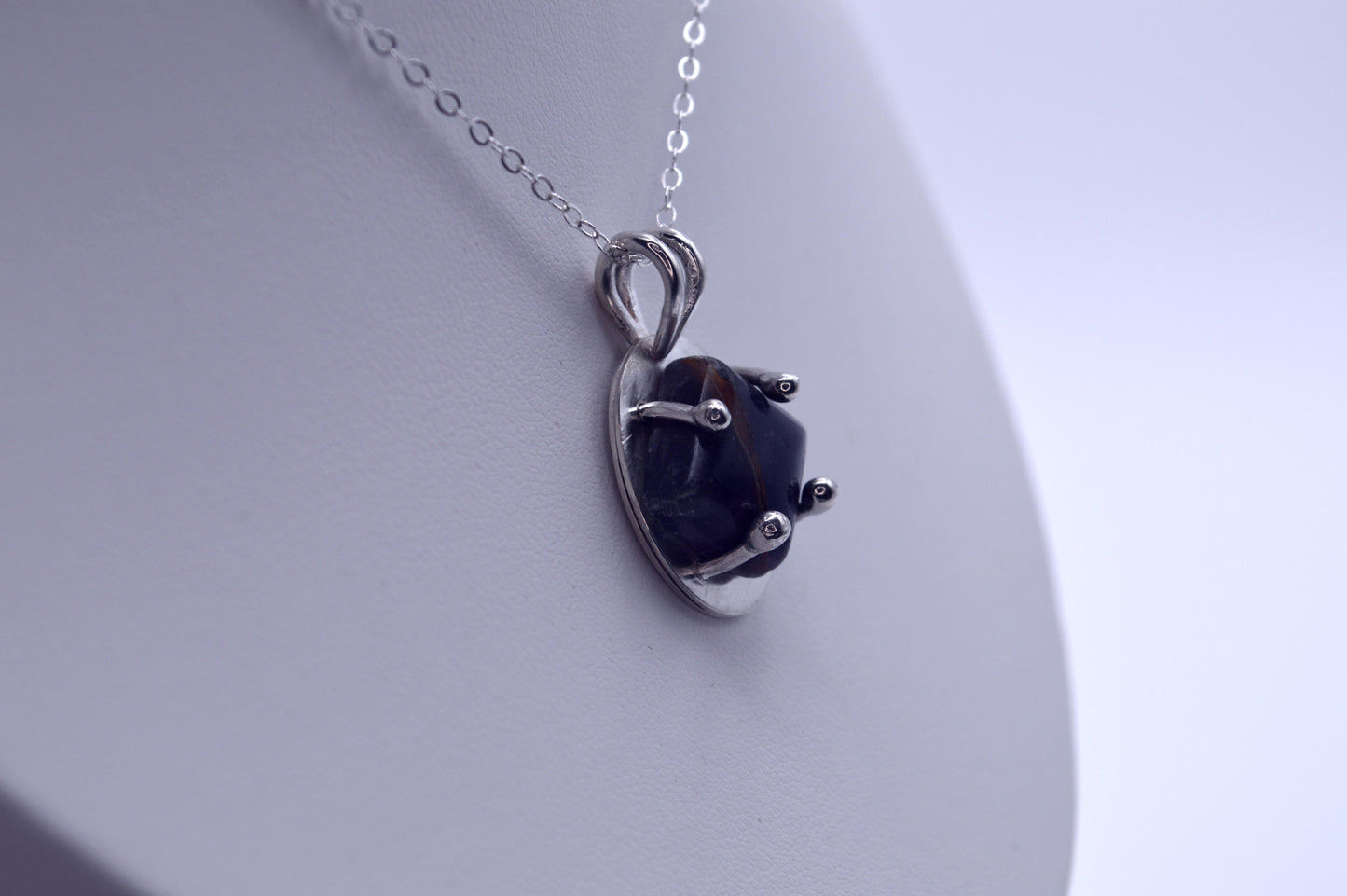 Square Fluorite Pendant