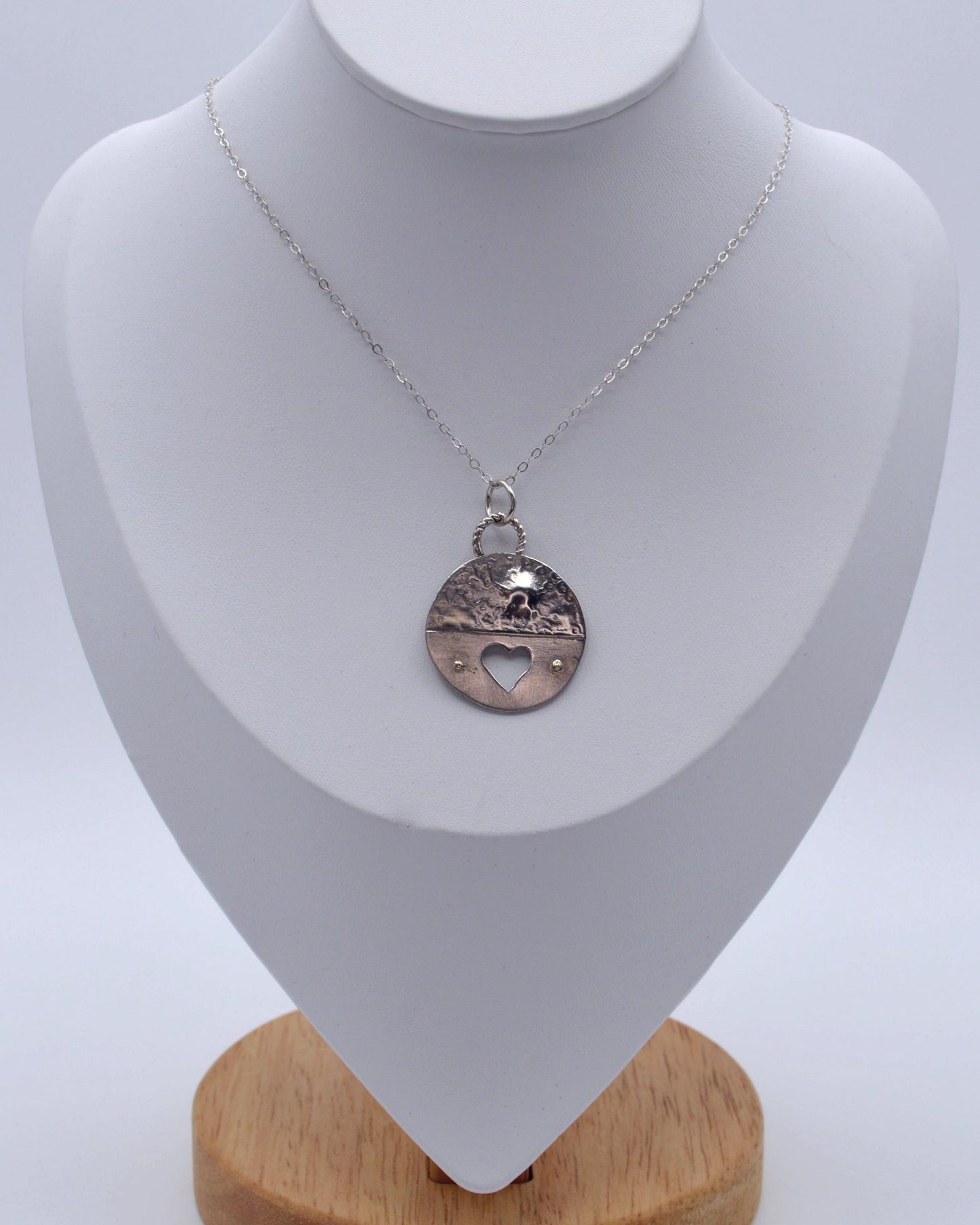 Heart Cut-Out Pendant