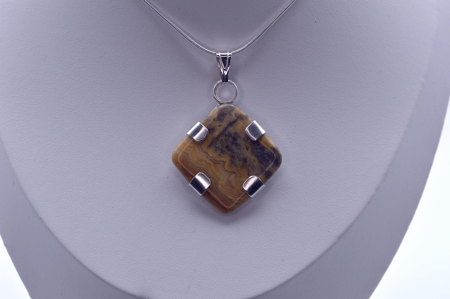 Yellow Agate Pendant