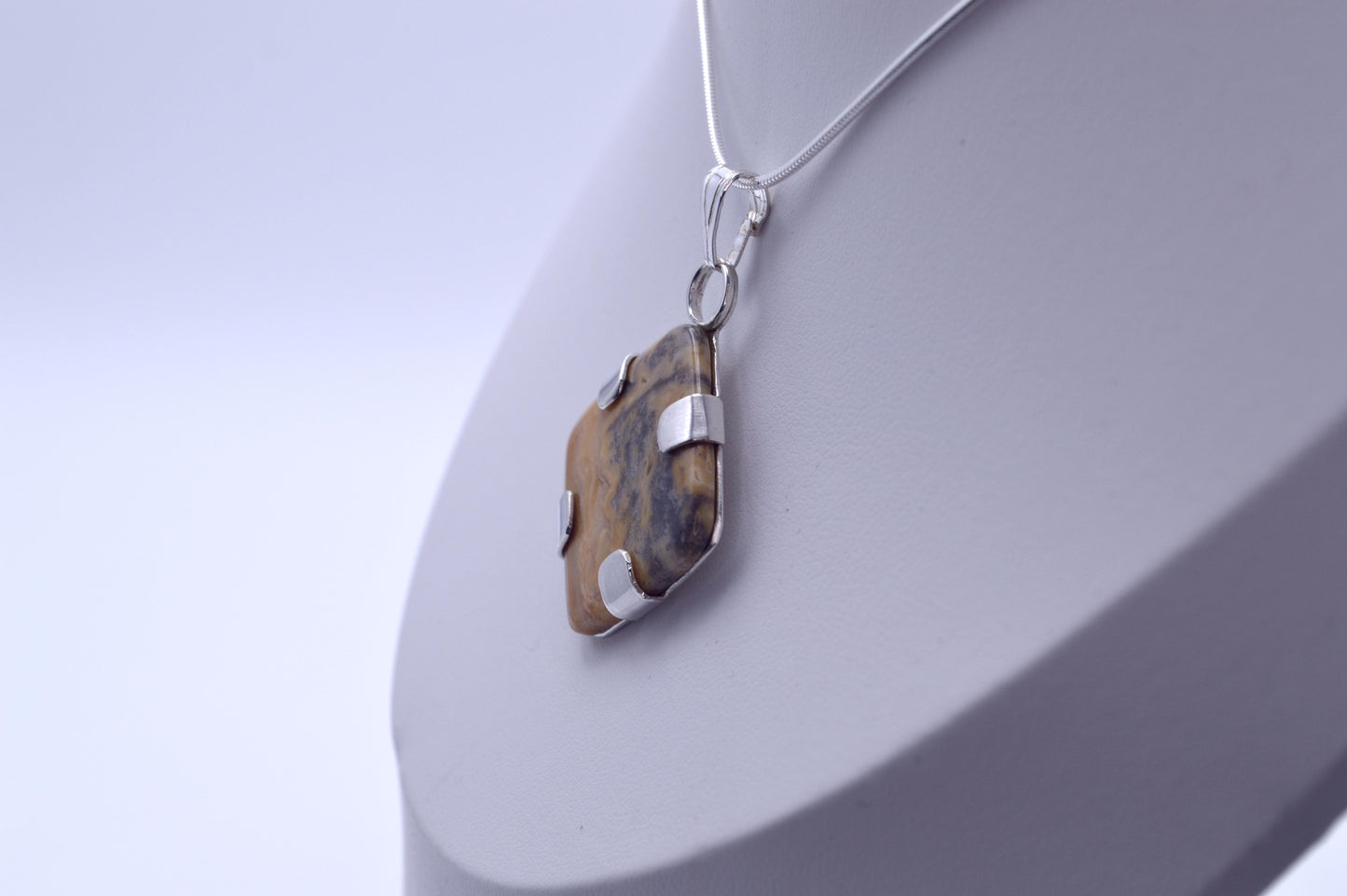 Yellow Agate Pendant