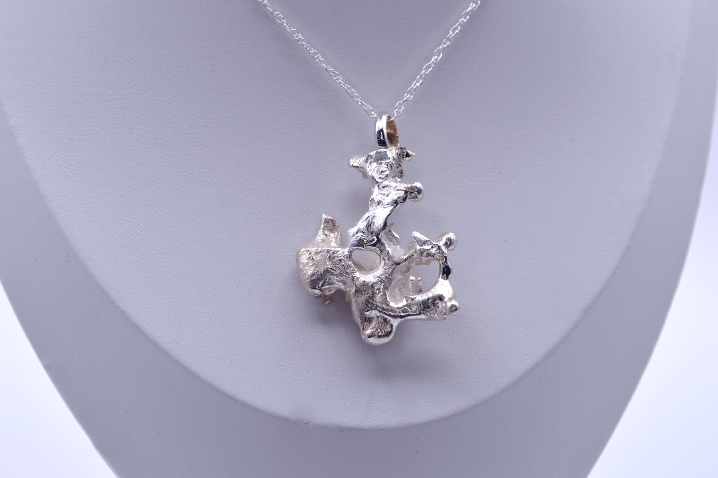 Salt Cast Pendant