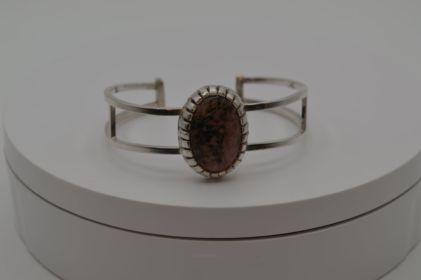 Rhodonite Cuff Bracelet