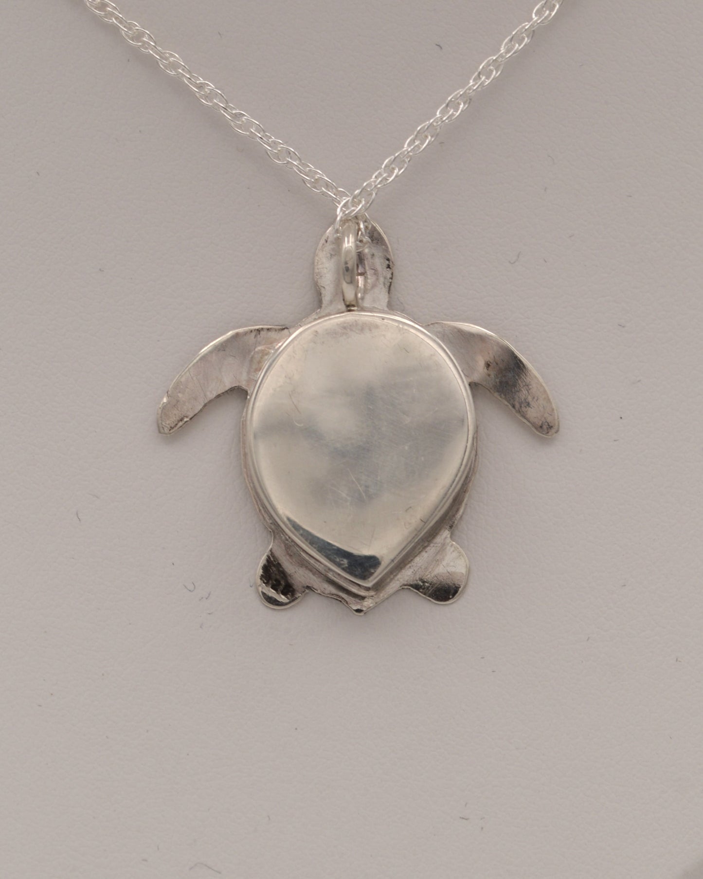 3D Turtle Shadow Box Pendant