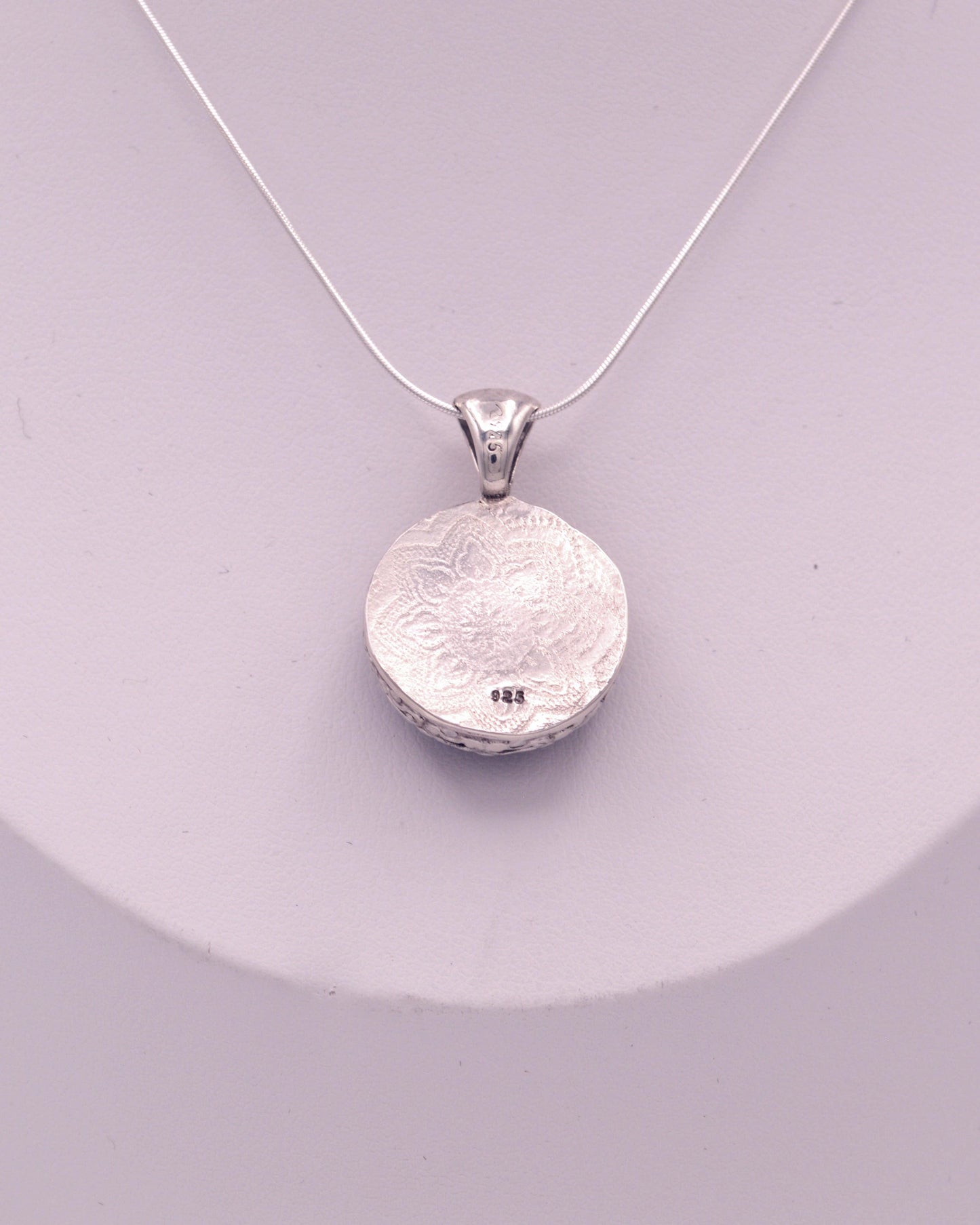 Lapis Round Pendant