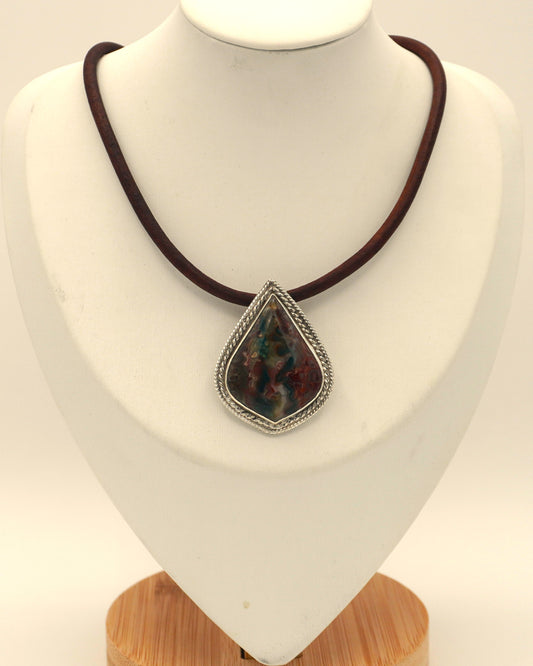 Idaho Sunset Jasper Pendant