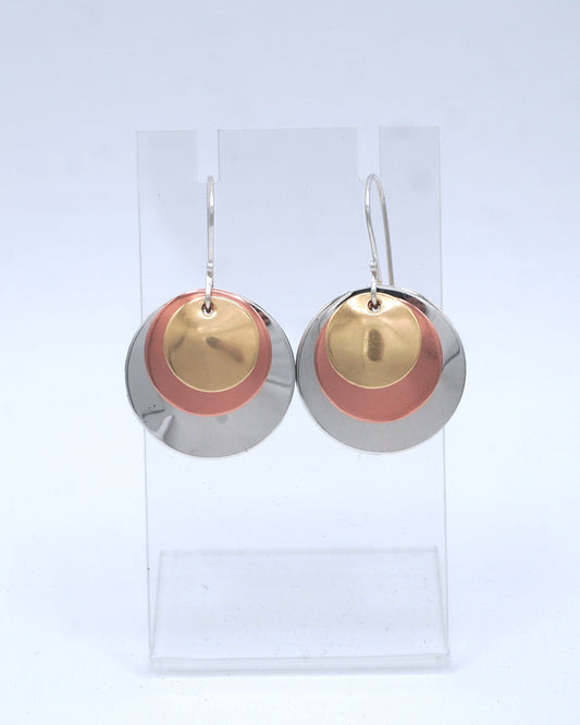Mixed Metal Earrings