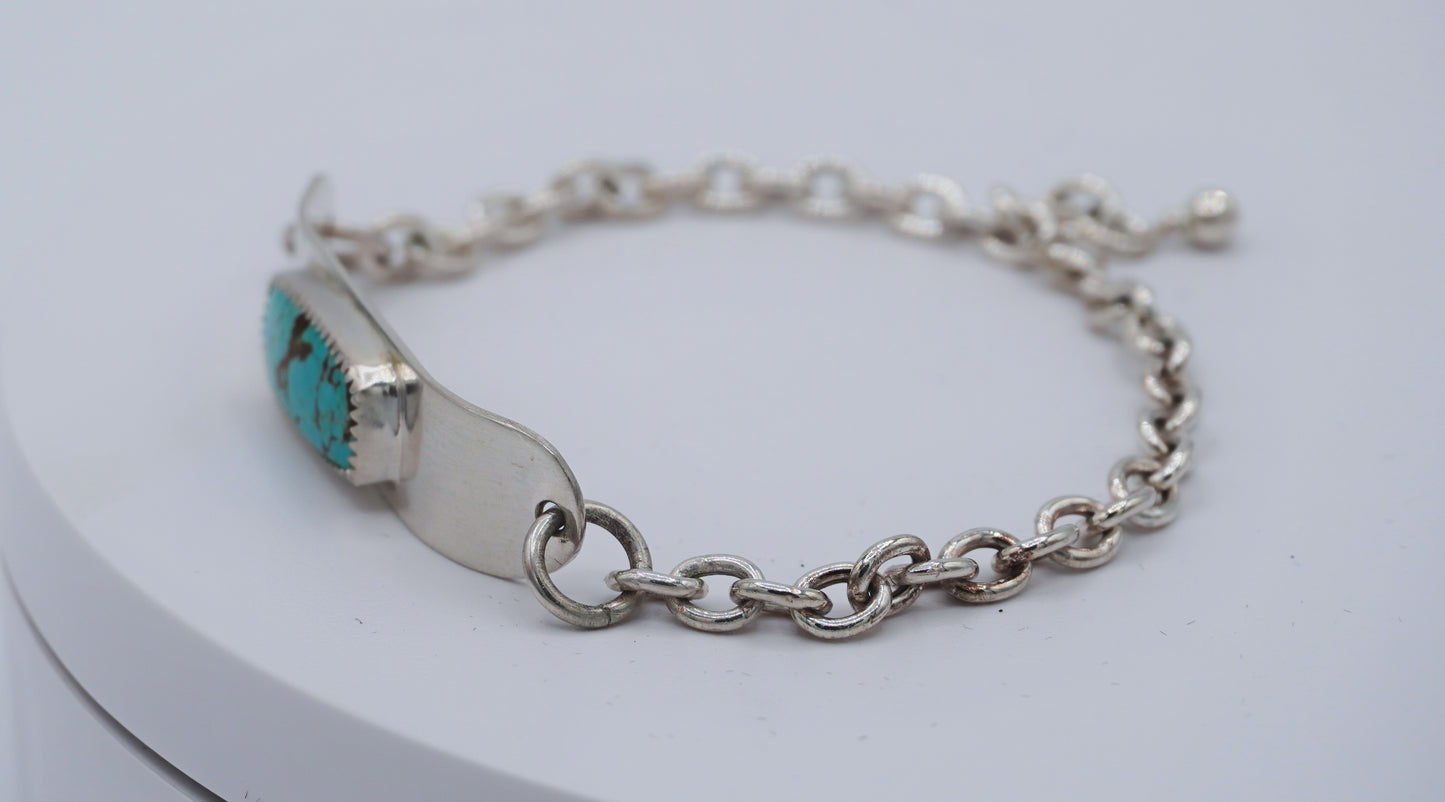 Turquoise Chain Bracelet
