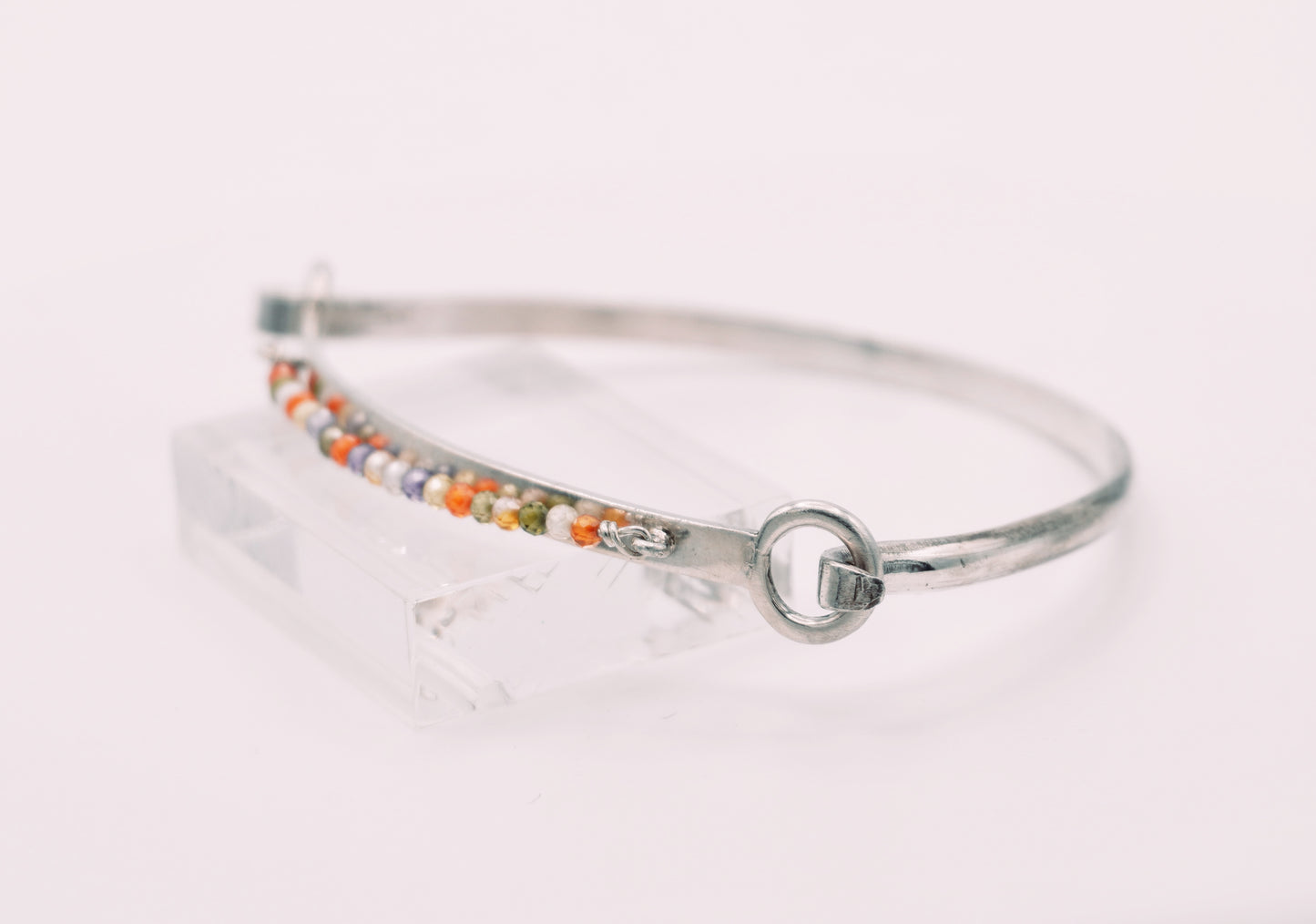 Multi-color CZ-trimmed Bracelet