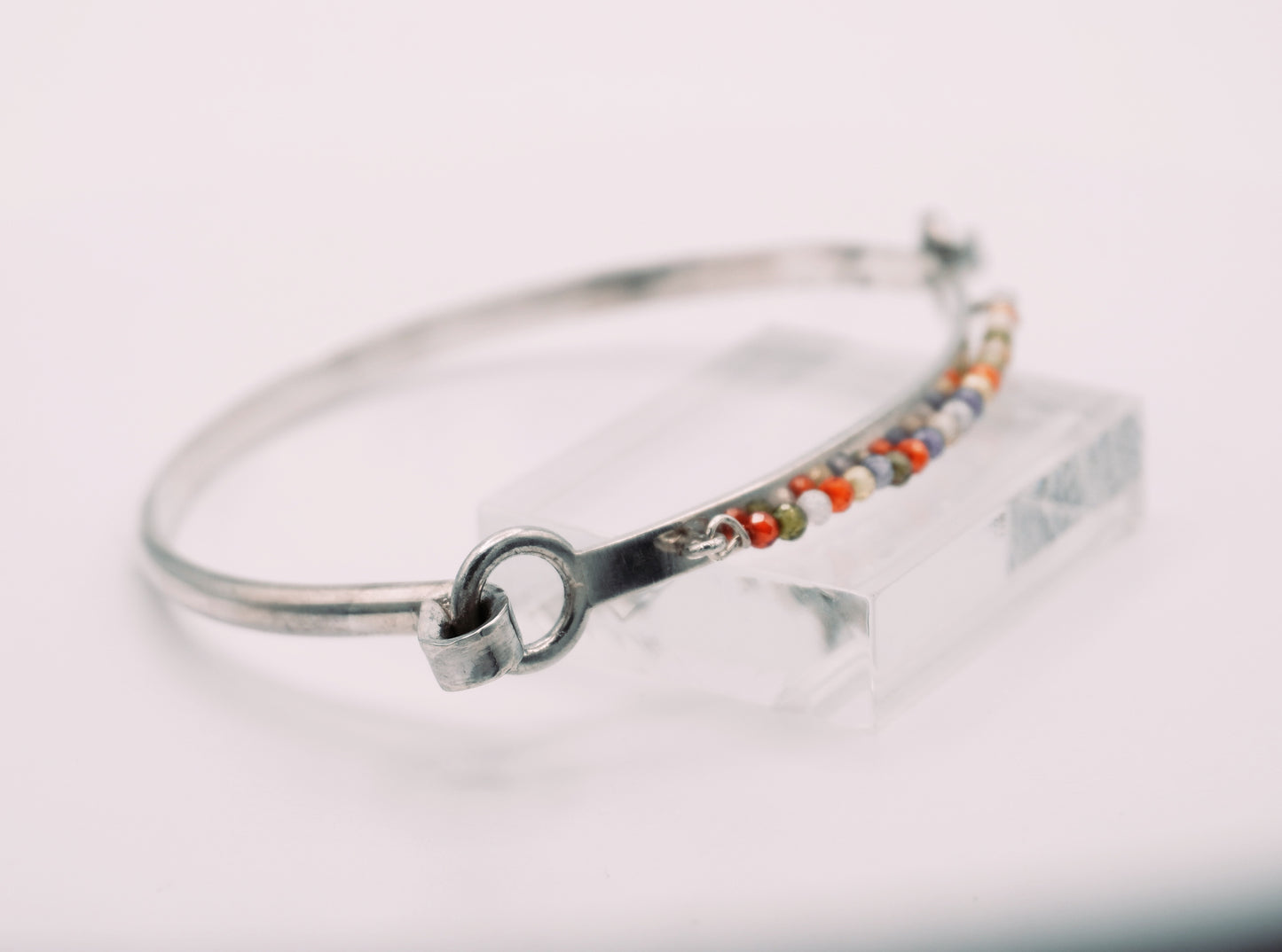 Multi-color CZ-trimmed Bracelet