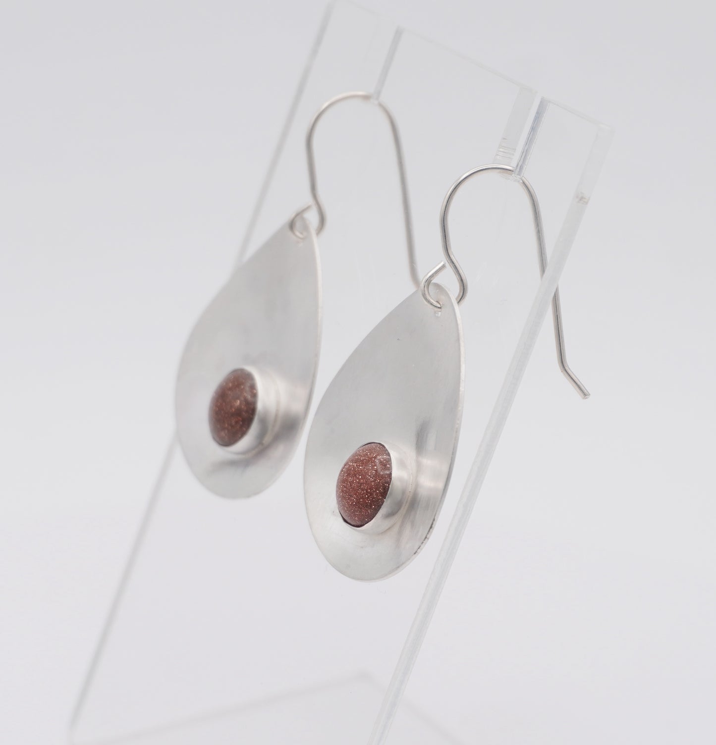 Goldstone Earrings
