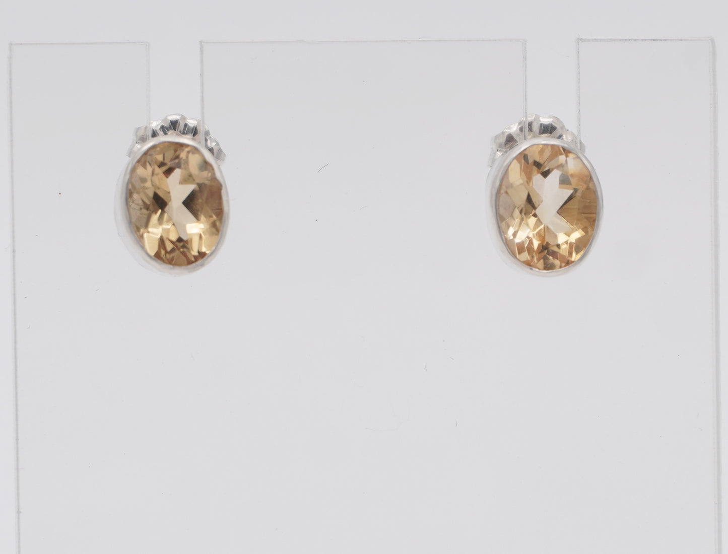 Citrine Stud Earrings