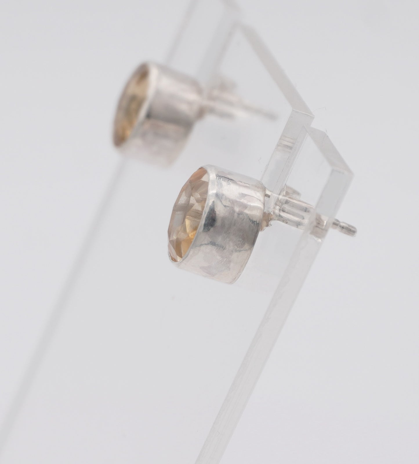 Citrine Stud Earrings