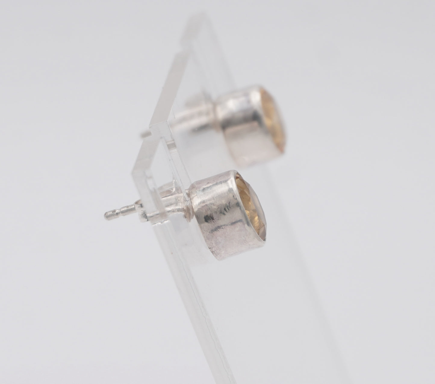 Citrine Stud Earrings