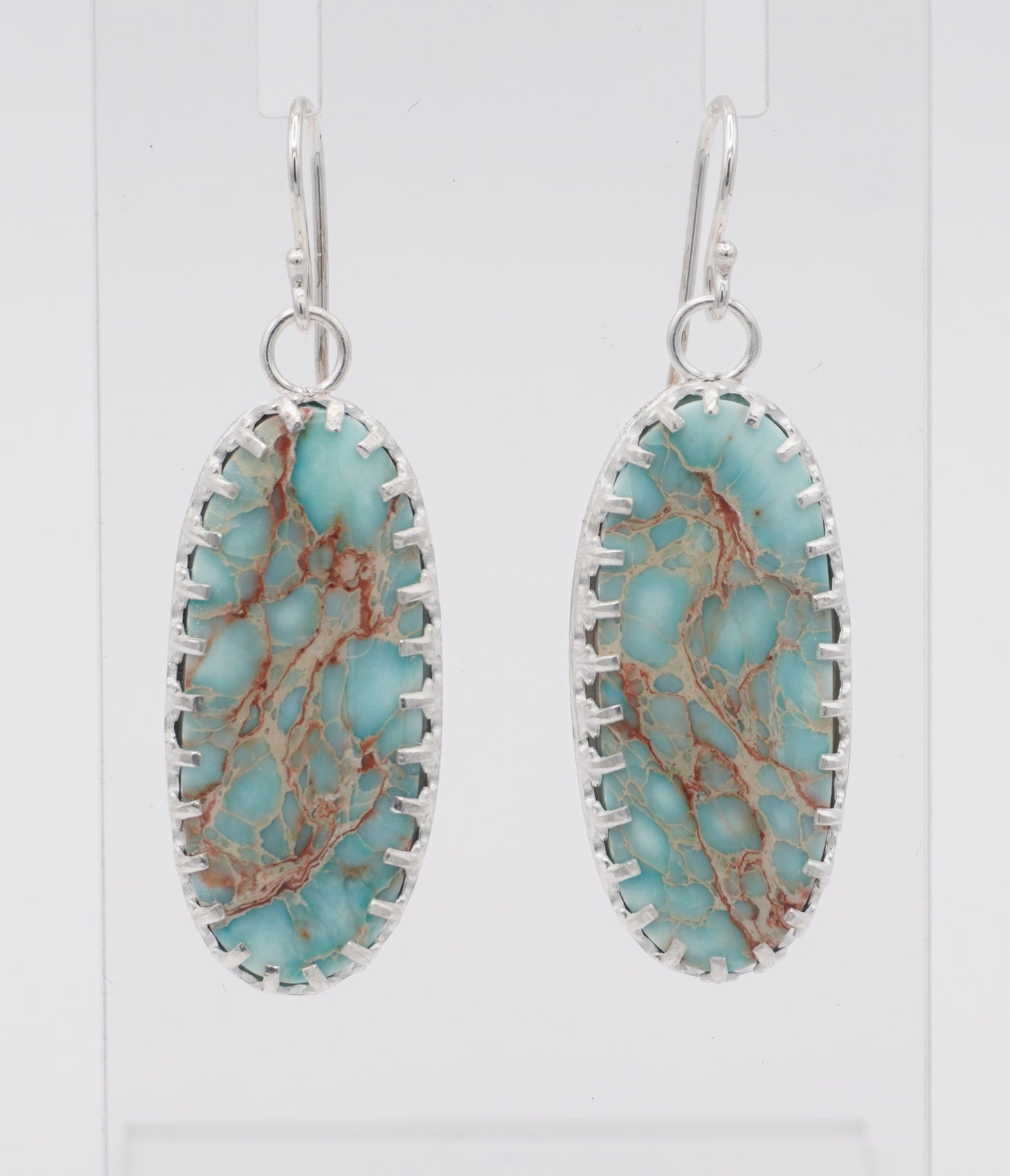 Sea Sediment Jasper Earrings