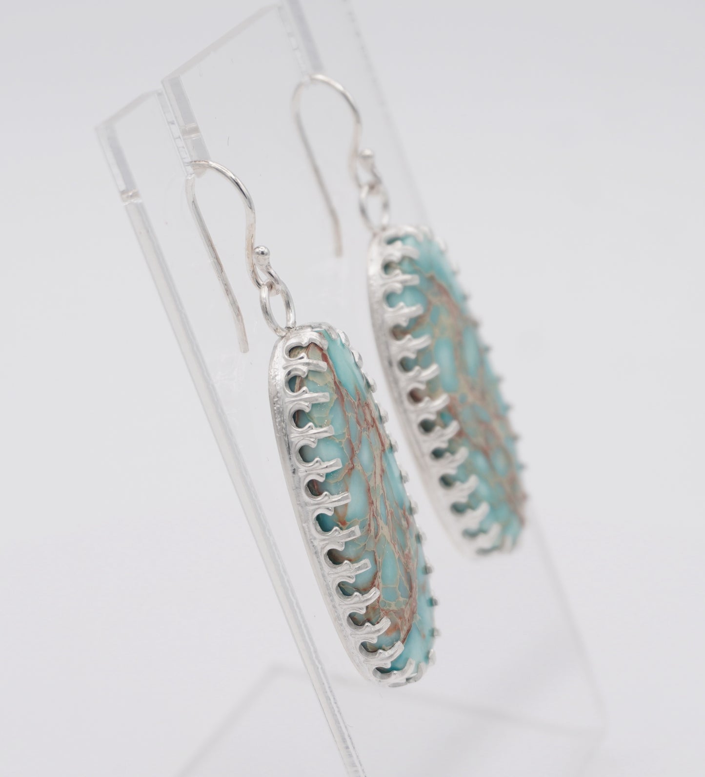 Sea Sediment Jasper Earrings