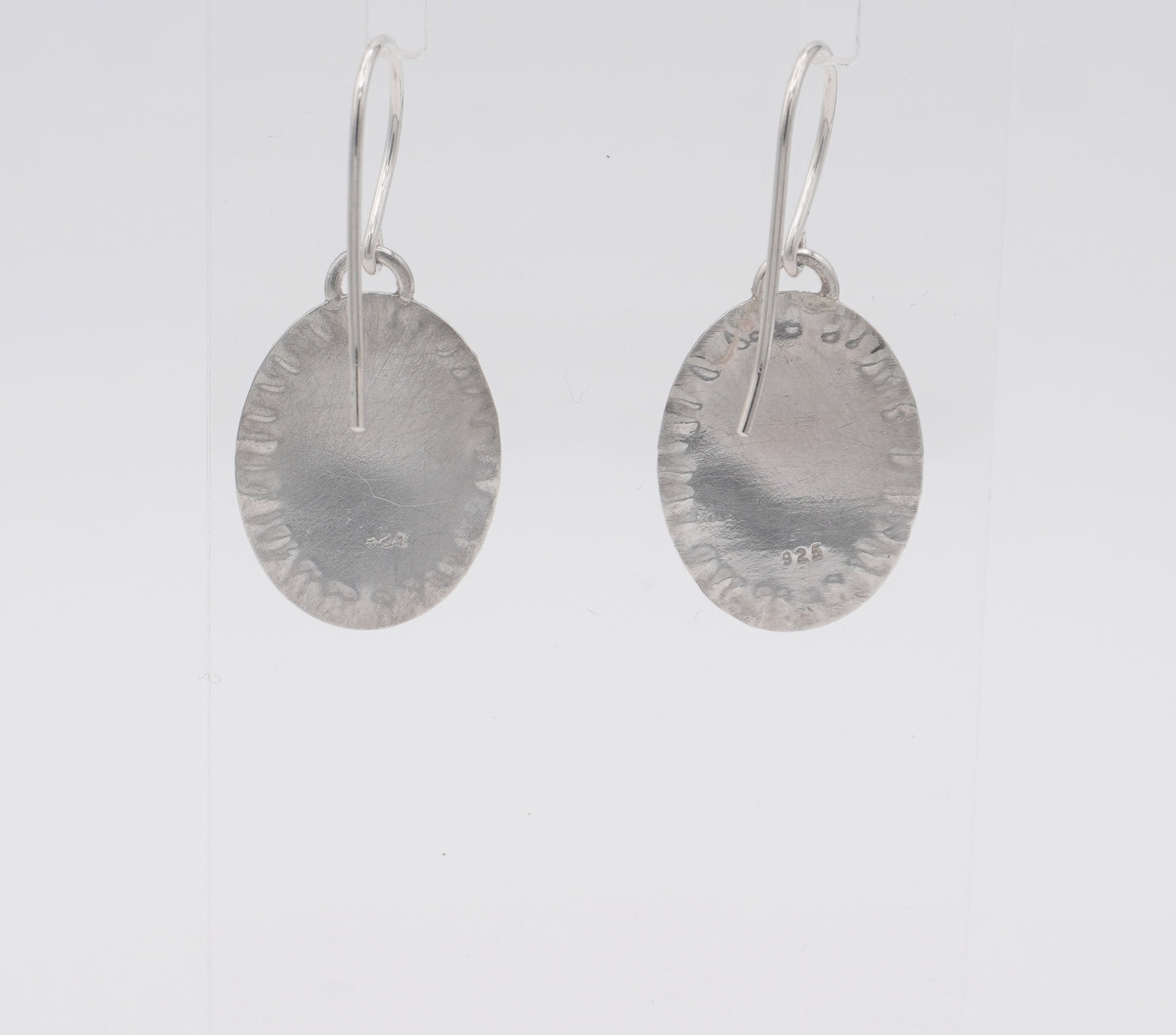 Turquoise Oval Drop Earrings