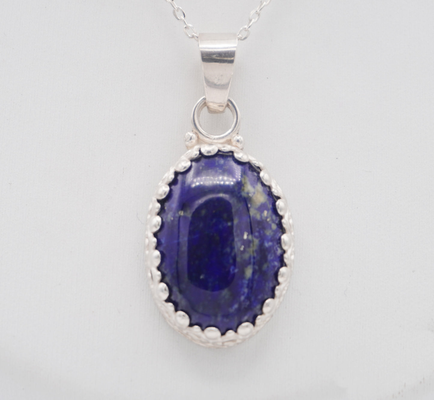 Oval Sodalaite Pendant